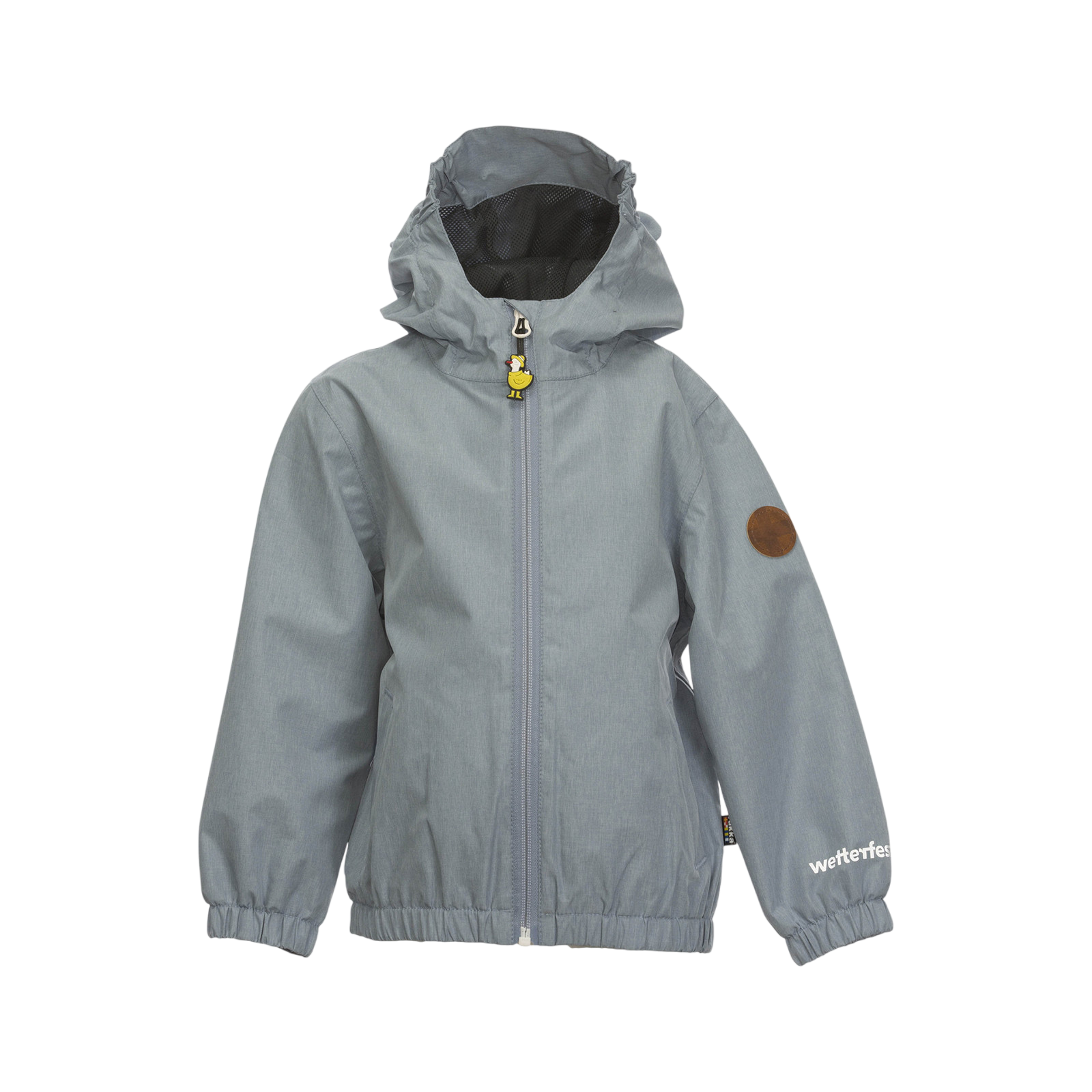 Enfants Leja veste de pluie faded denim mélange