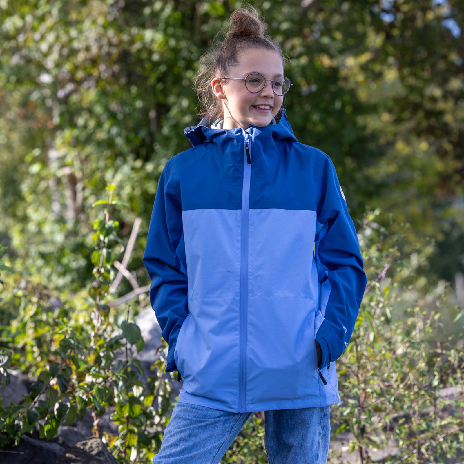 Kinder Luis Regenjacke true navy