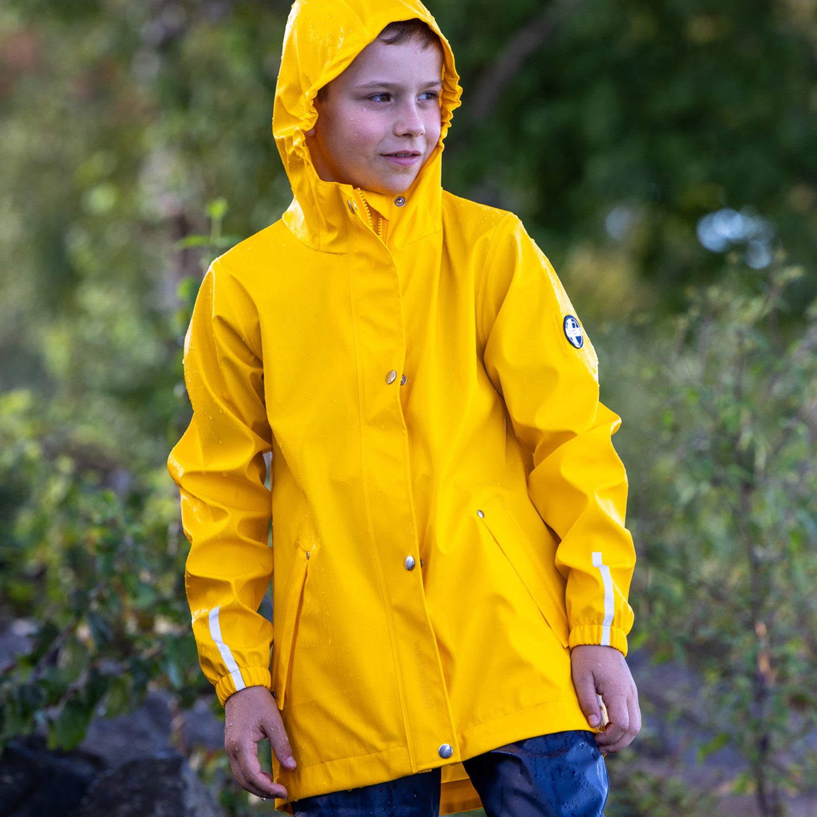 Kinder Jem Regenjacke yellow