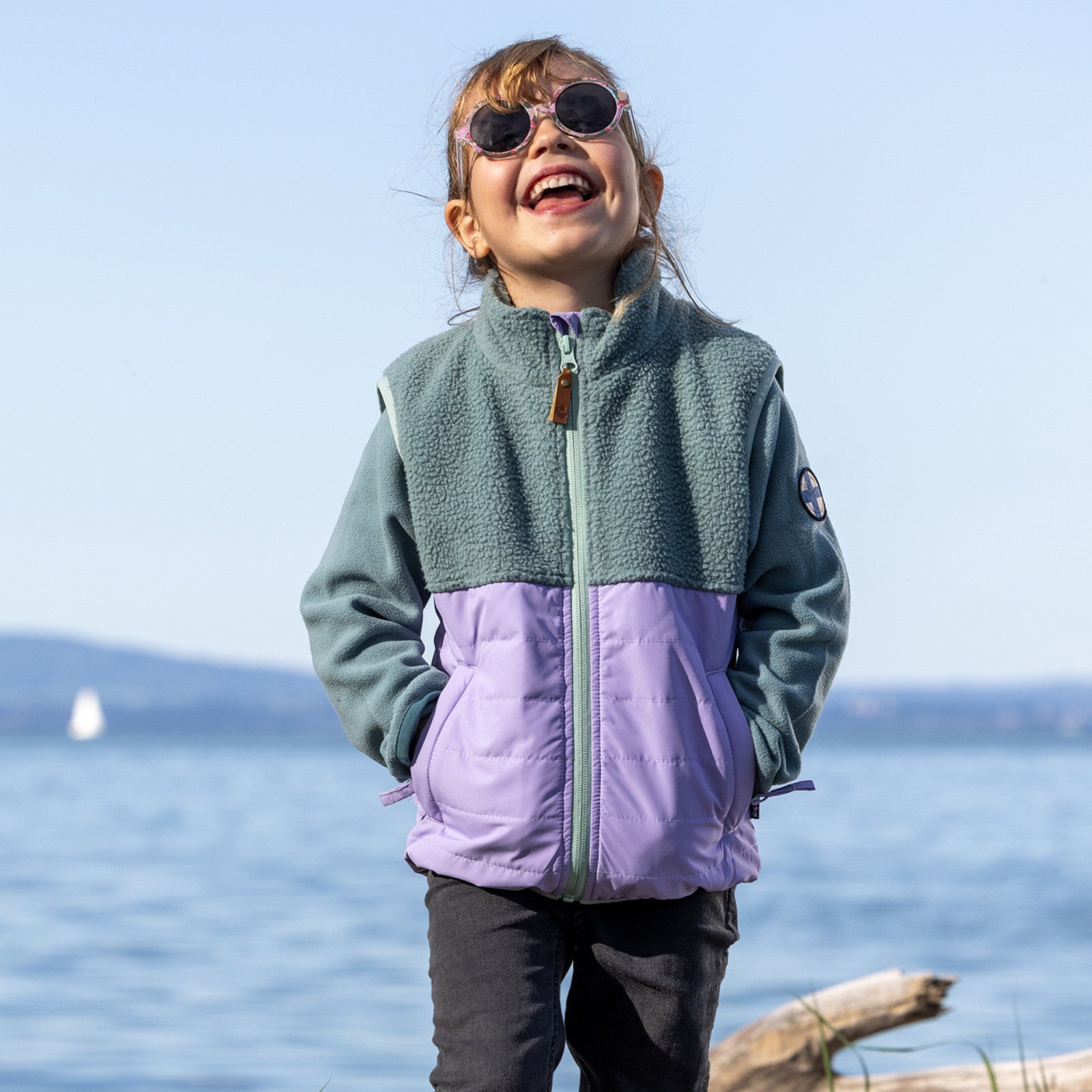 Gilet Asia Thermo arctic pour enfants