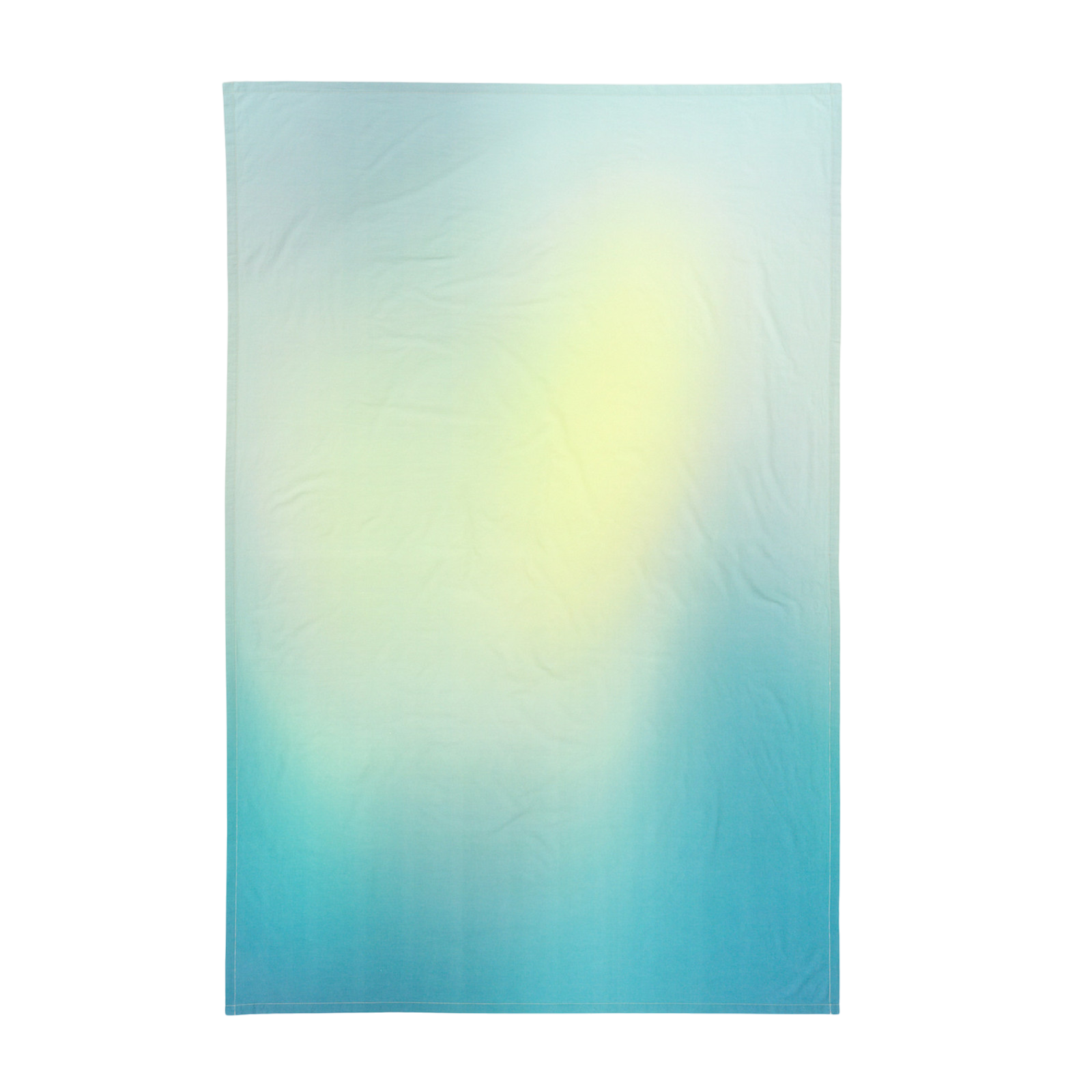 Alma top sheet petrol/endive 170x255 cm