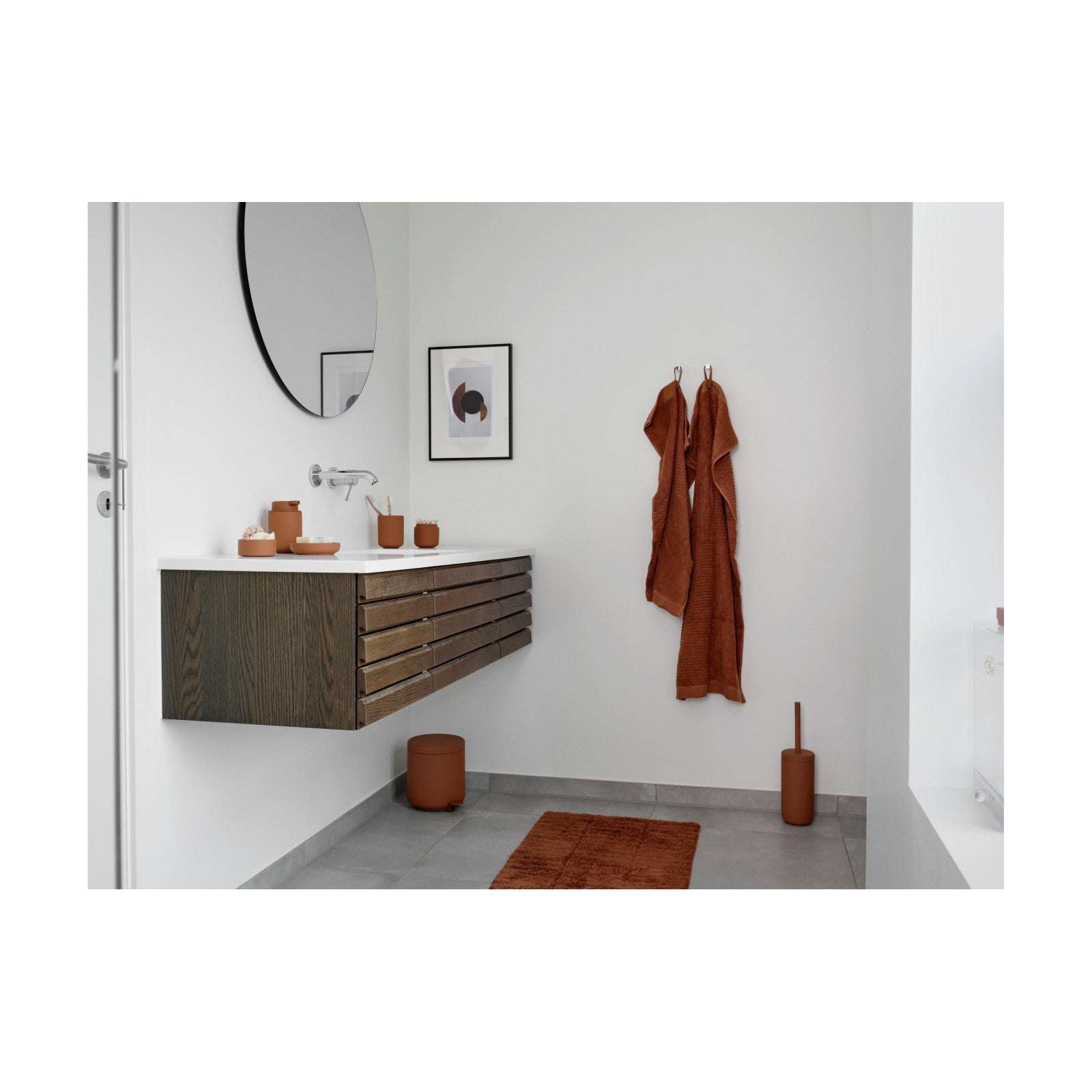 Zone Denmark Tiles bath rug 50 x 80 cm