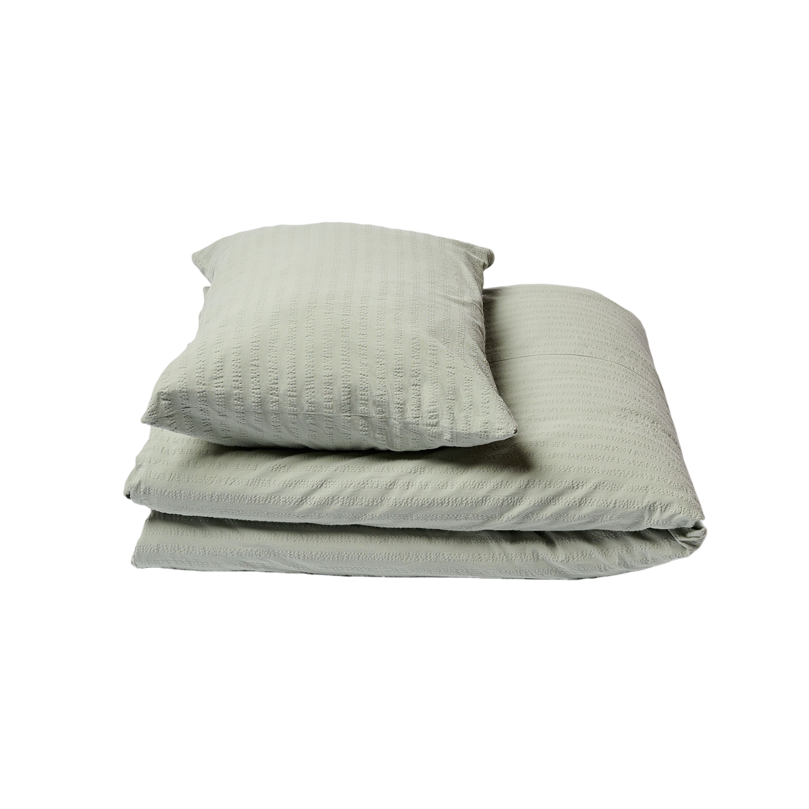 KEMERI Housse de couette eucalyptus 240x240 cm