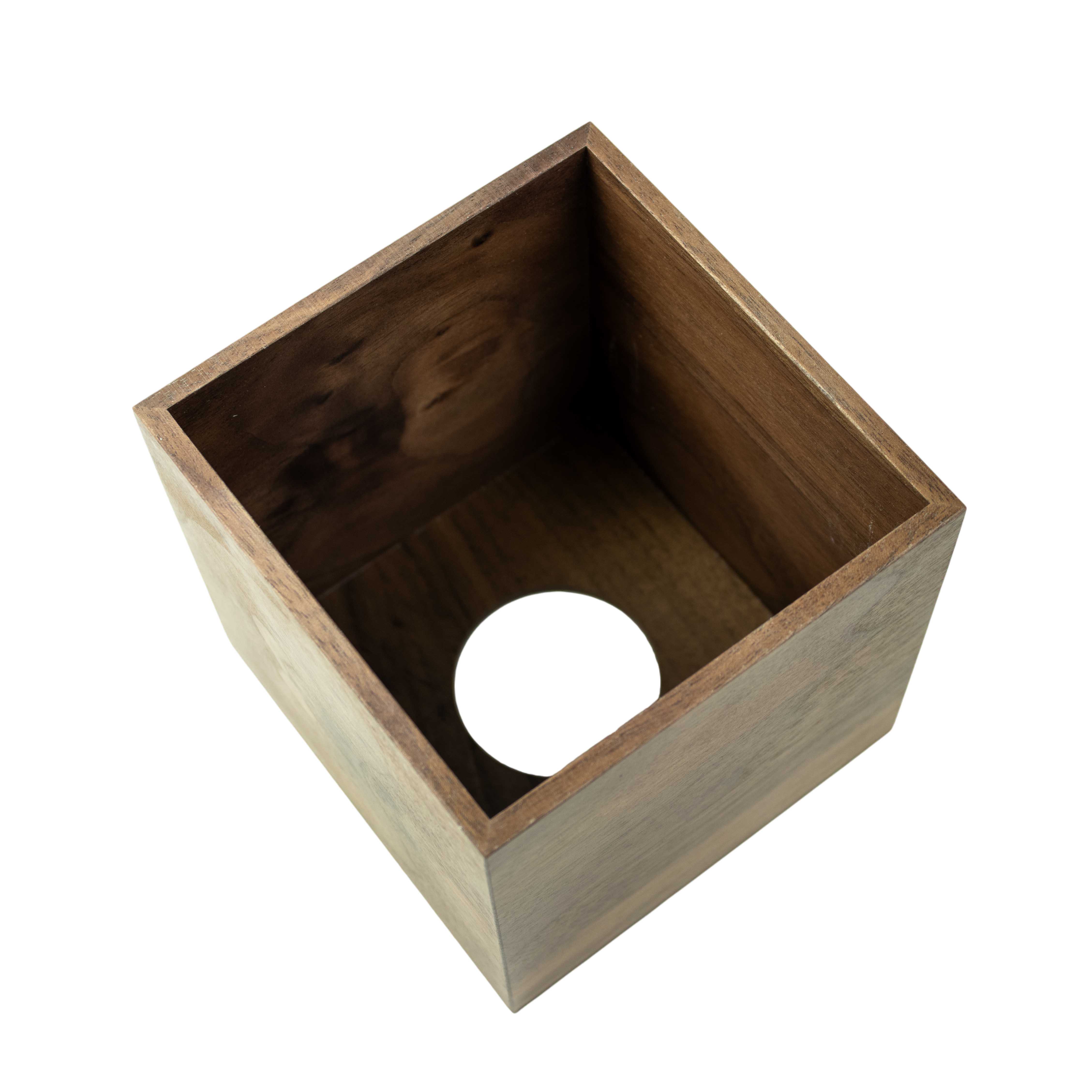 Kleenex cover box tissue station walnut brown 2073