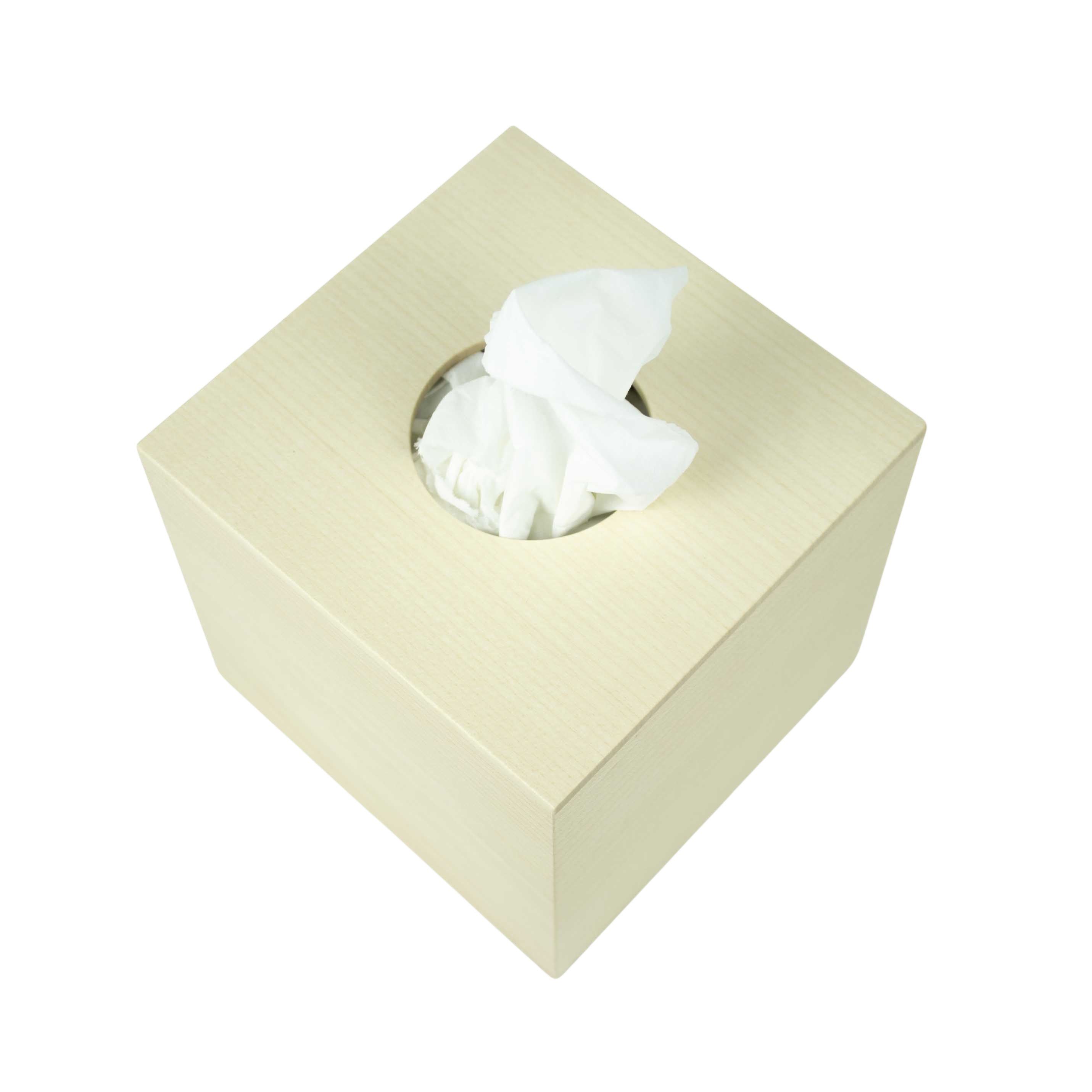 Kleenex-Cover Box Station de mouchoirs en papier érable blanc