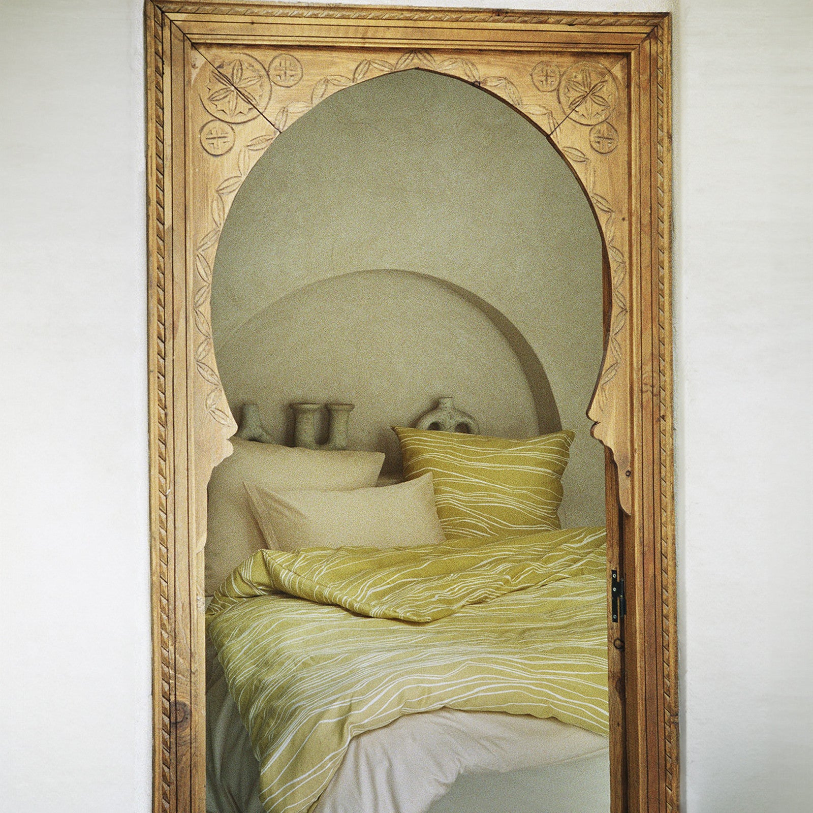 SAHARA Housse de couette dusty yellow 200x210 cm