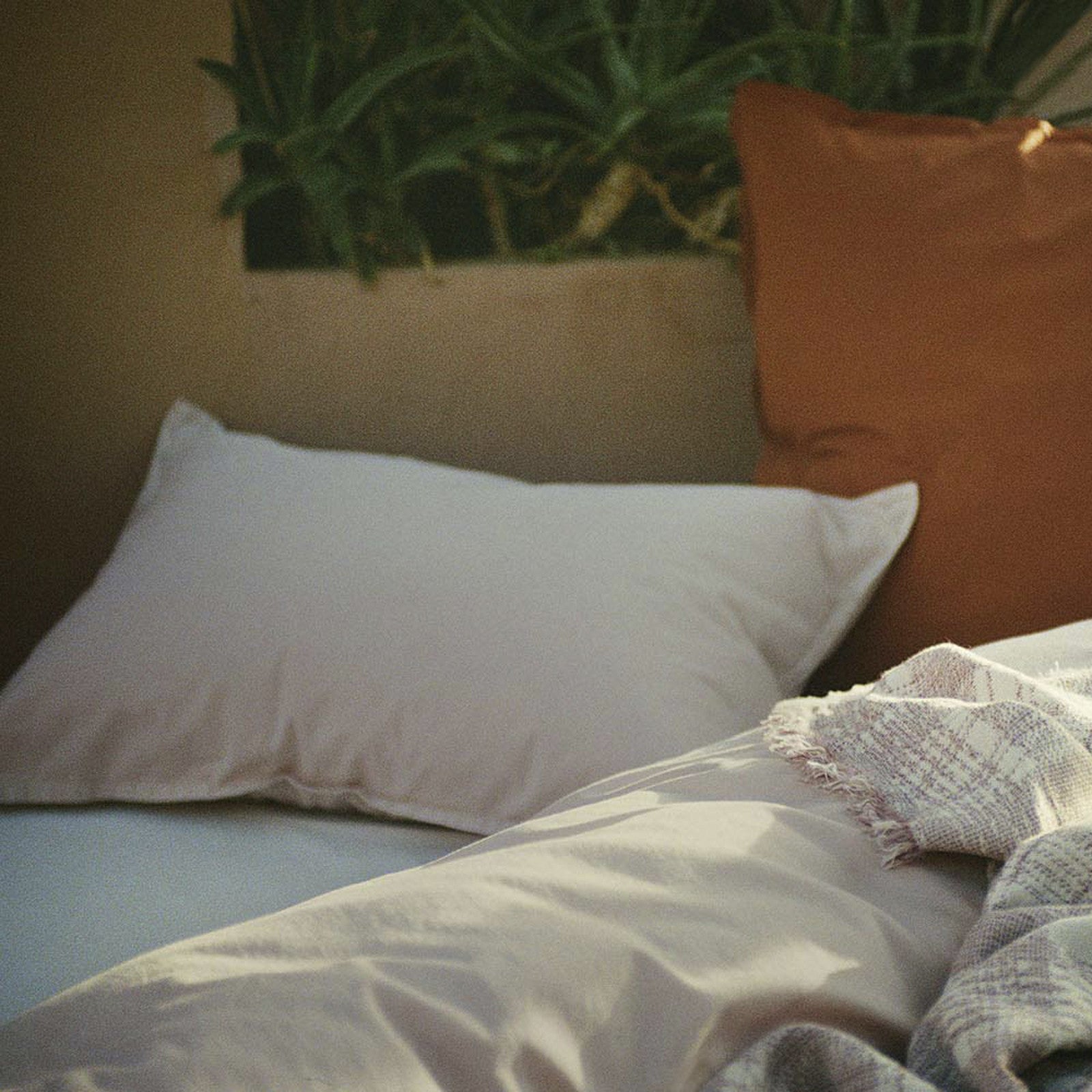 BELLECOUR Taie d'oreiller rose 65x100 cm