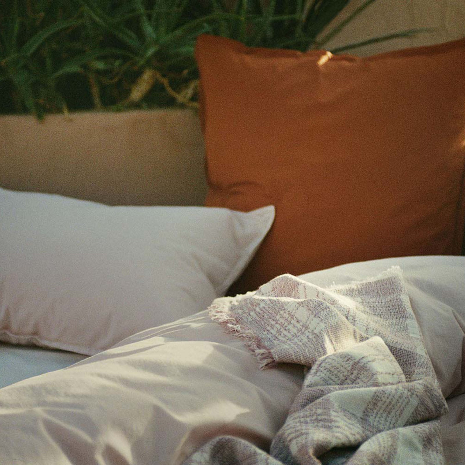 BELLECOUR Housse de couette rose 200x210 cm