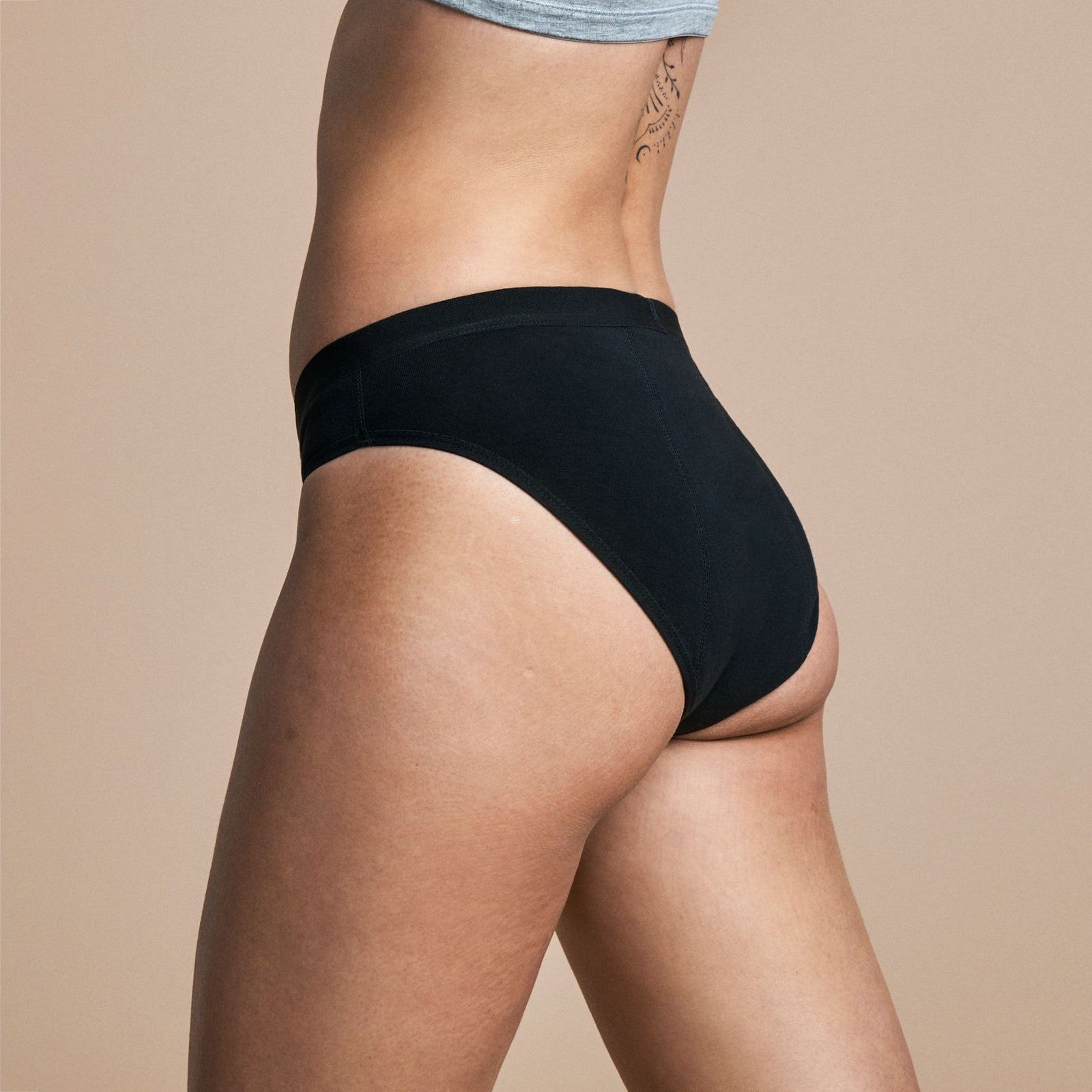 Culotte menstruelle Bikini modèle Heavy Flow Black