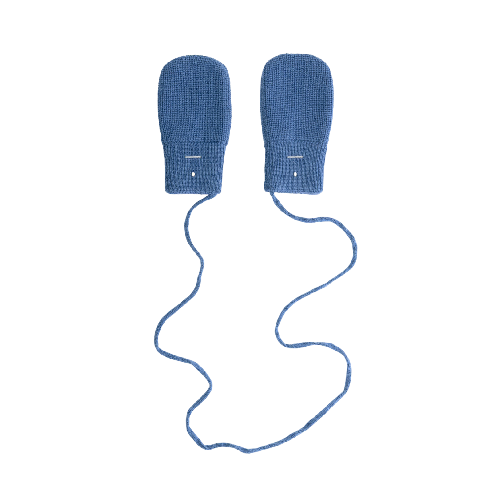 Baby mittens Merino Blue Moon