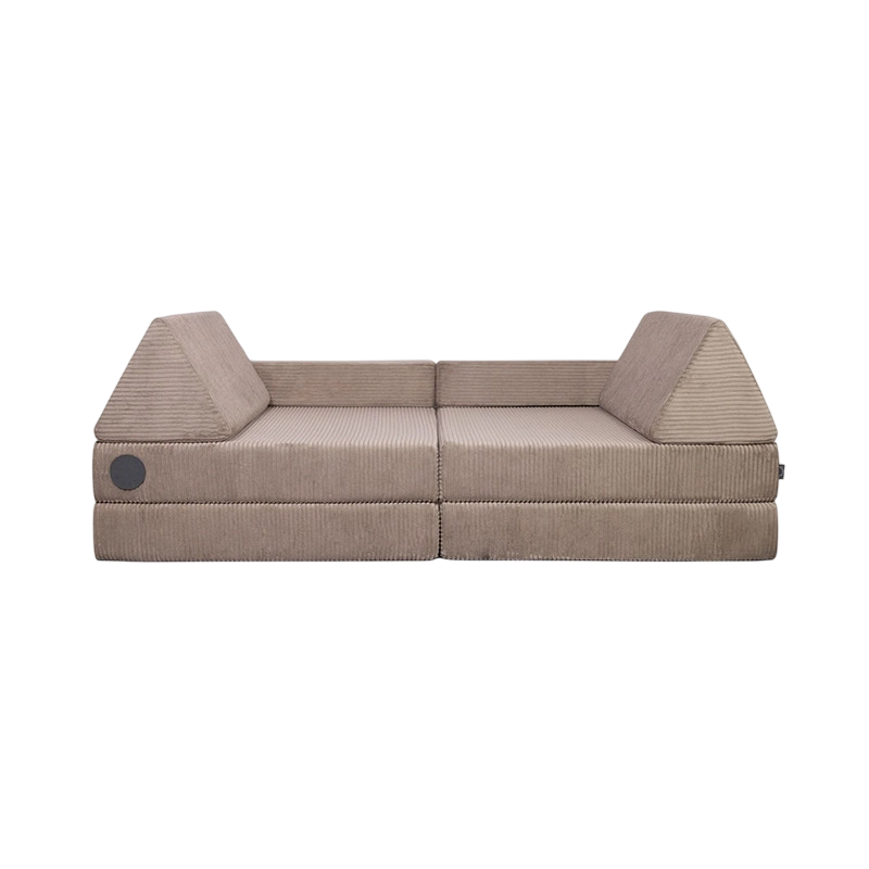 Wonderwuzz play sofa OH SO SOFY Cord Taupe Nimmersatt