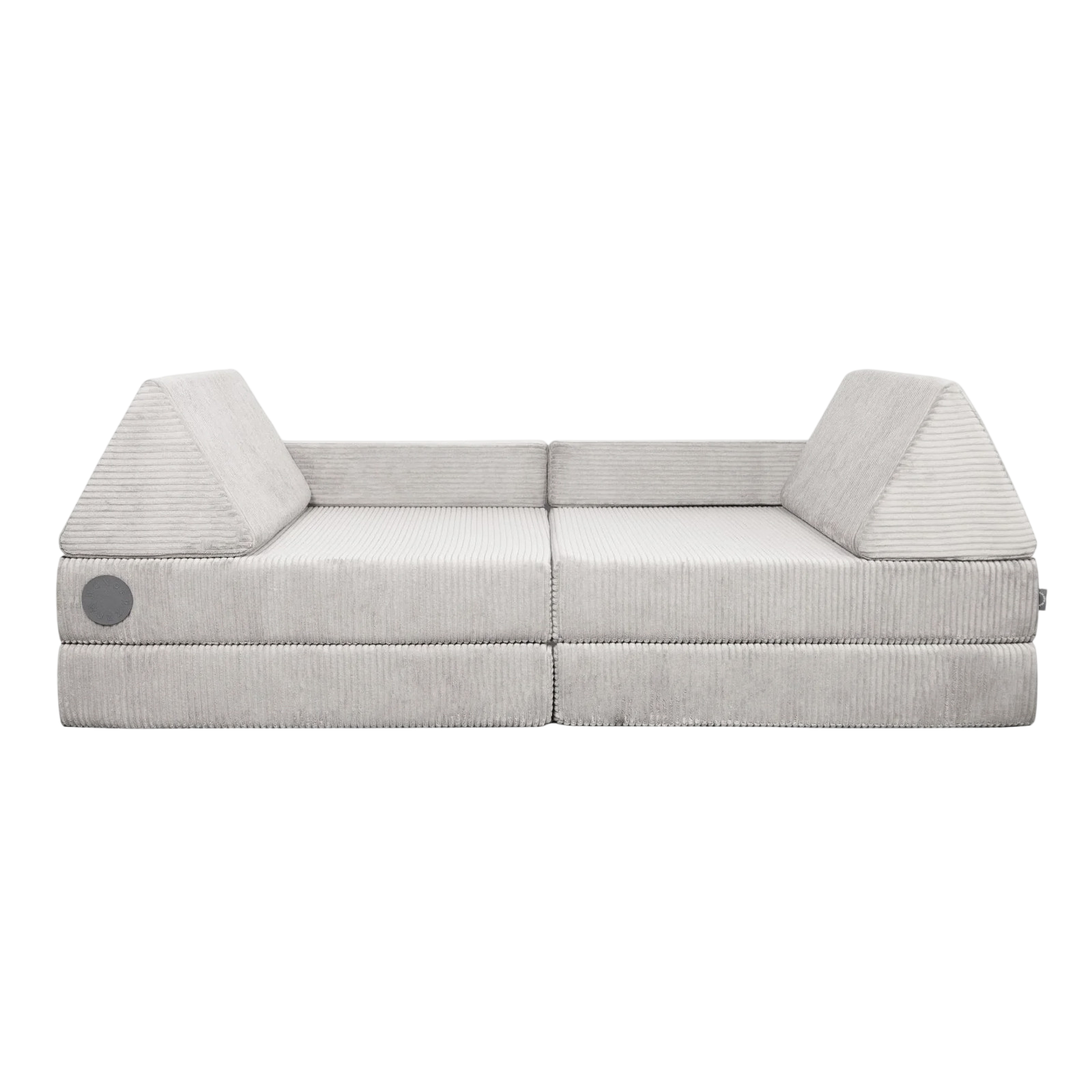 Wonderwuzz play sofa OH SO SOFY corduroy gray bunny