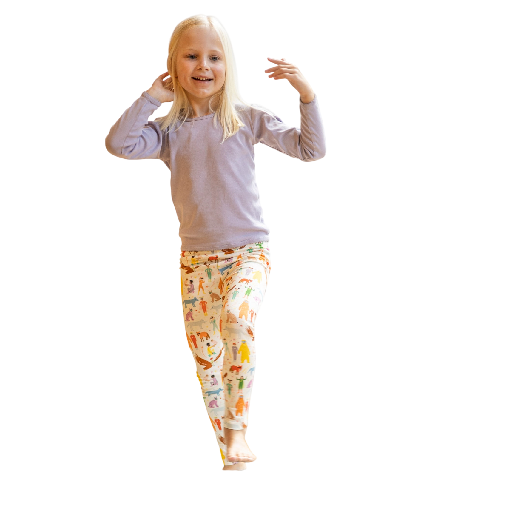 Superheldinnen Leggings grün