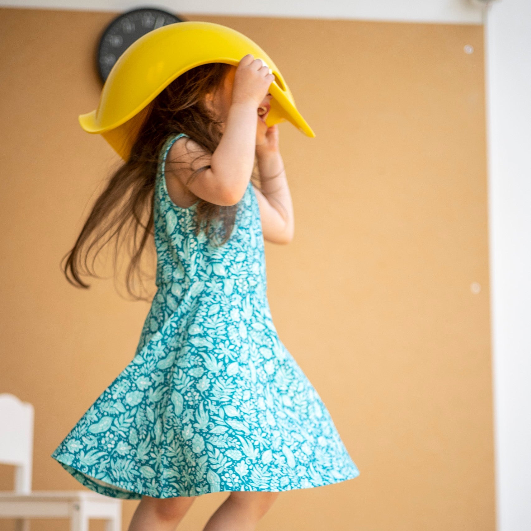 Lizard dress turquoise