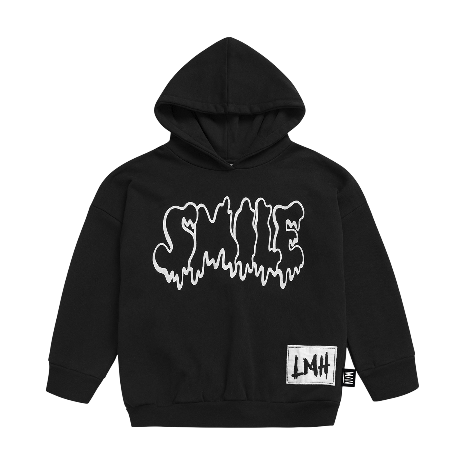 Sweat à capuche Smile Sweat à capuche noir