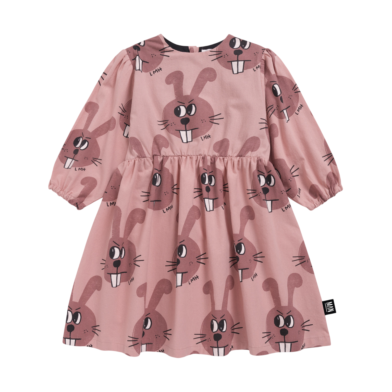 Dress Bunny Party Overdye Pink Peach