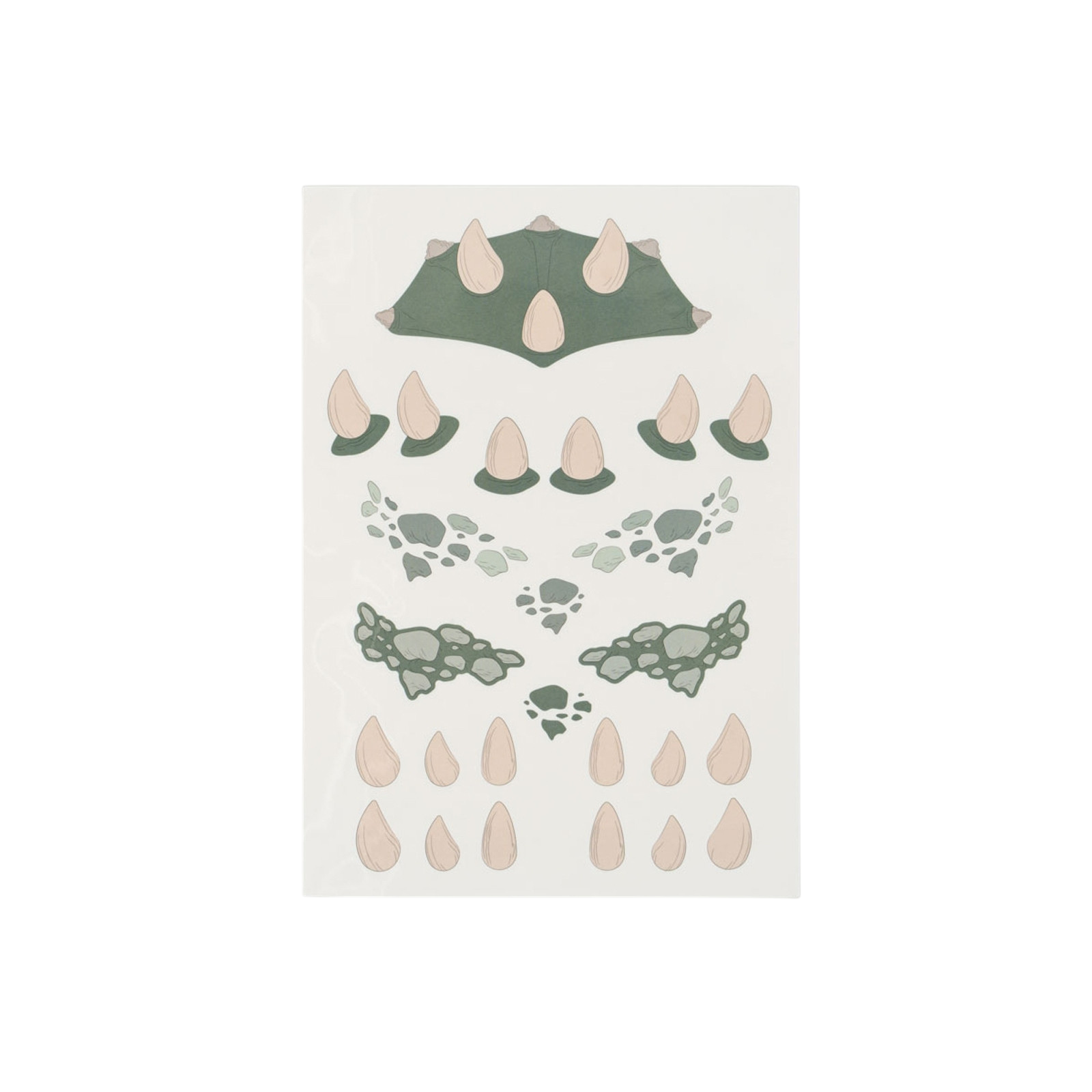 Stickers Gem Stones Grün