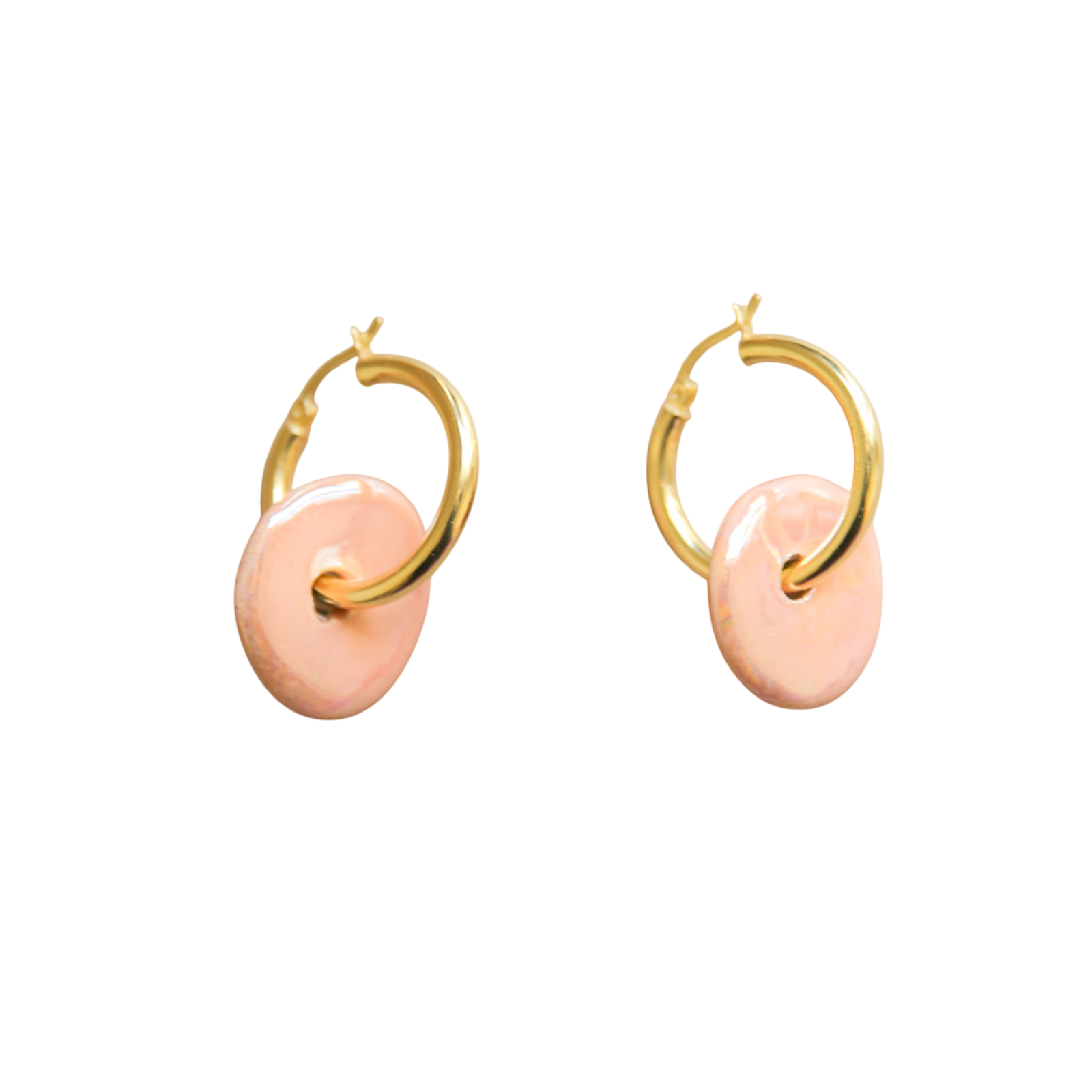 Kreolen Keramik Circle Abricot