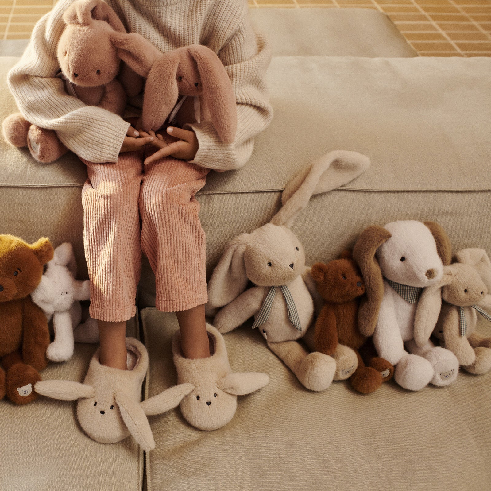 Berto Rabbit Mist plush bunny