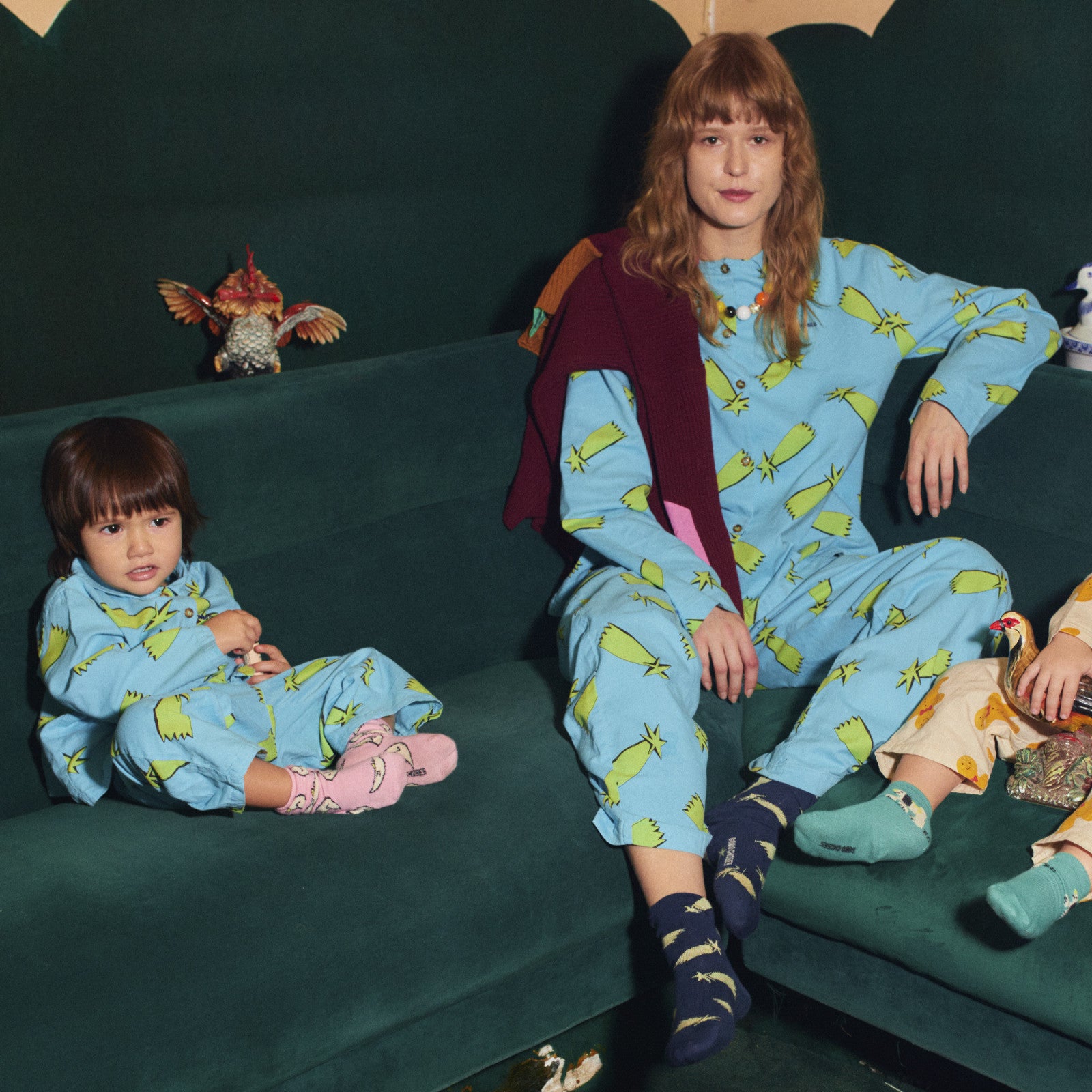 Baby pyjamas Shooting Stars All Over Midnight Blue