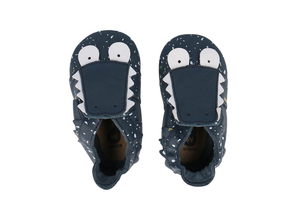 Bobux Snap Soft Sole navy