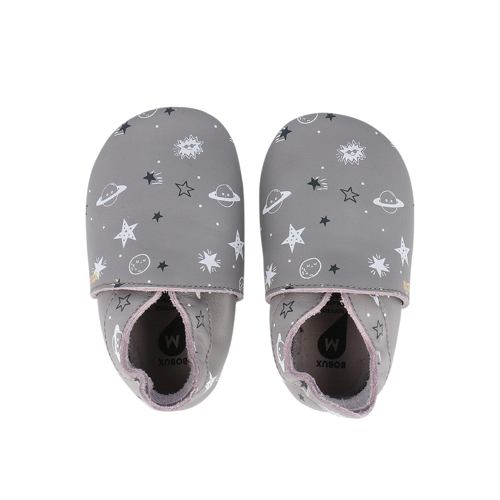 Bobux Outer Space Semelle souple gris bouleau