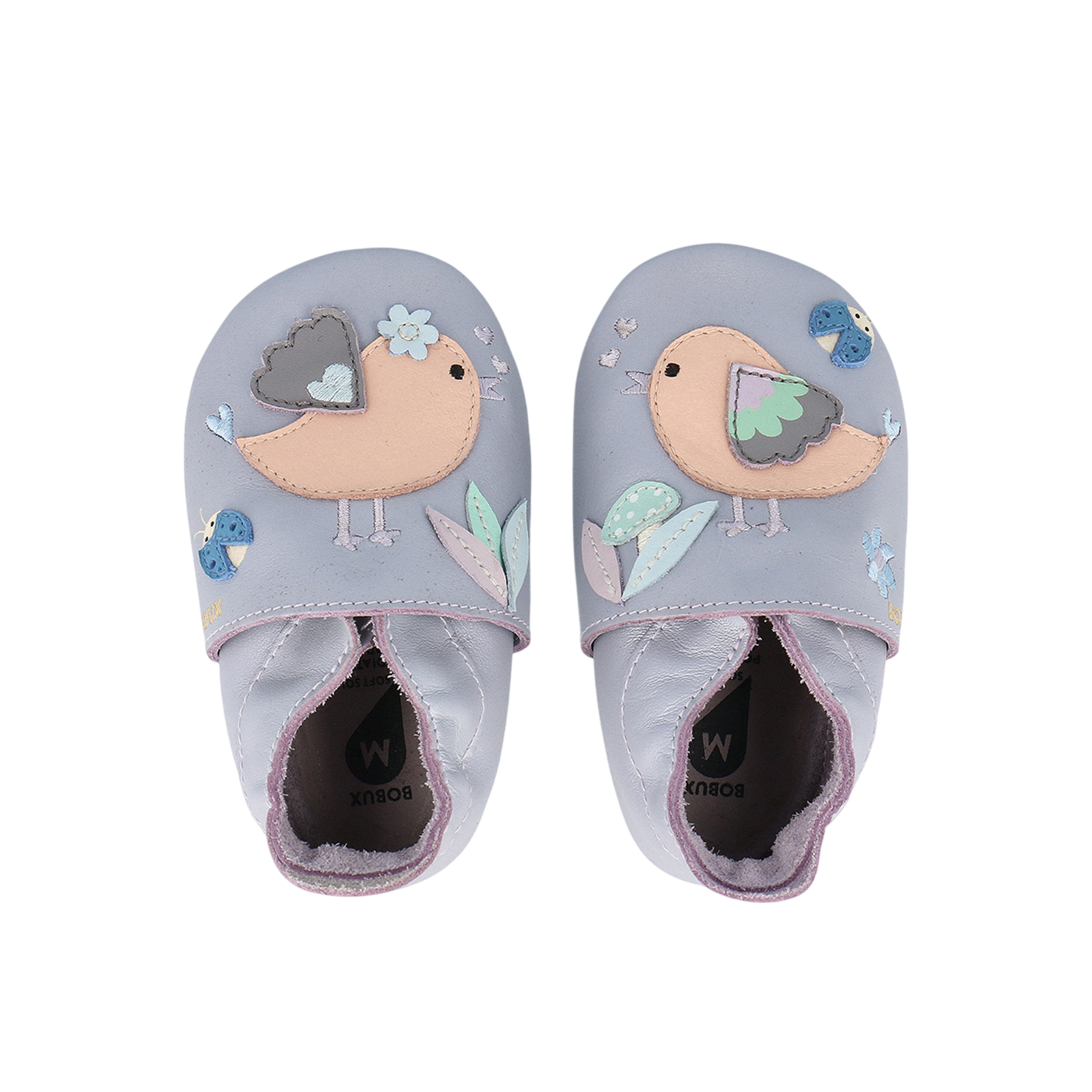 Bobux Songbird Soft Sole lilac shimmer