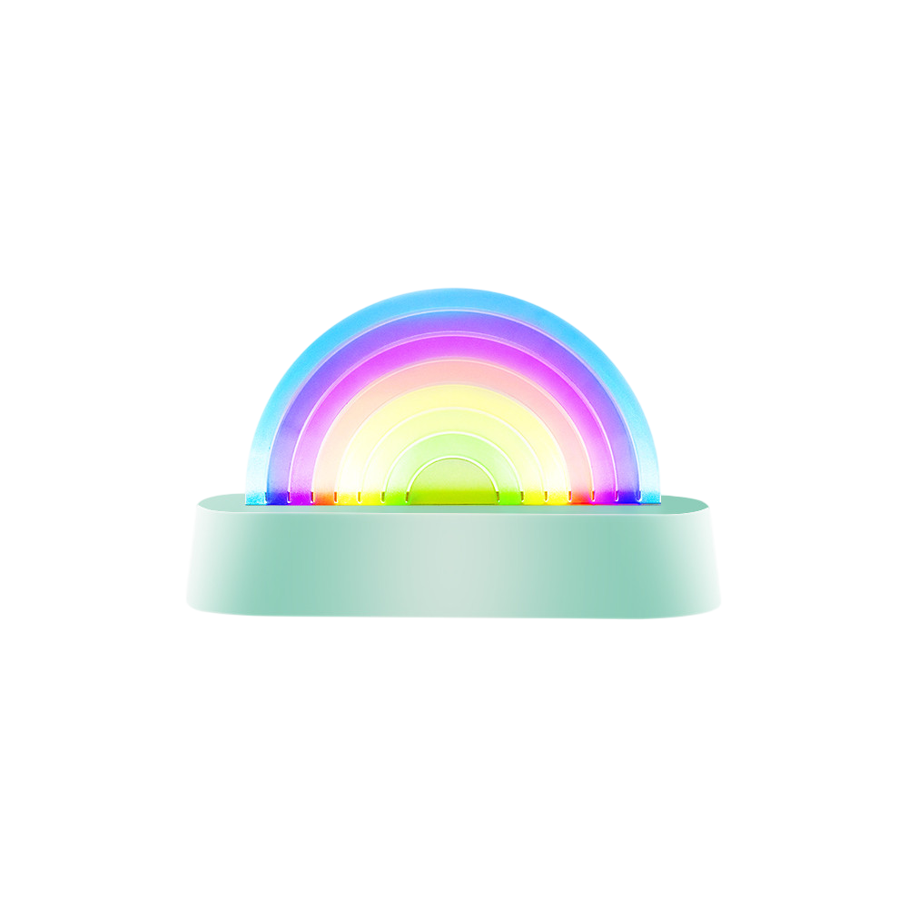 Lampe Regenbogen Mint