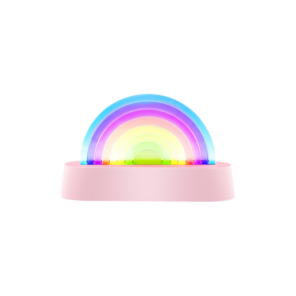 Lampe Arc-en-ciel Rose