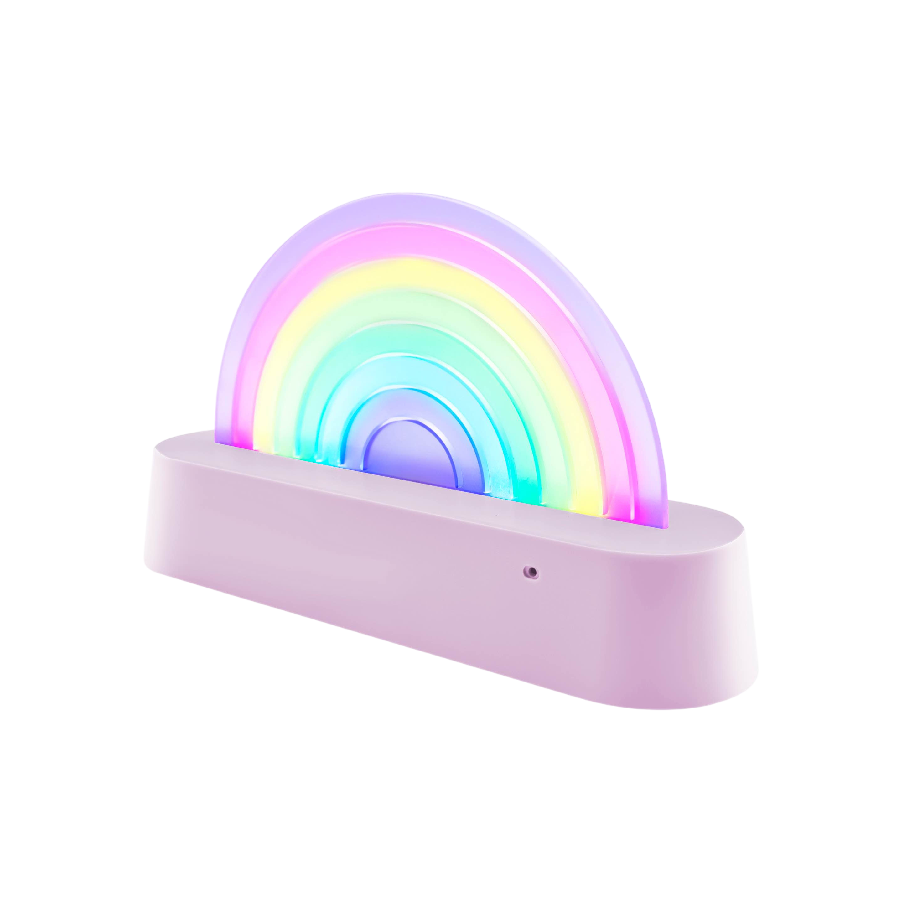 Lampe Regenbogen Lila