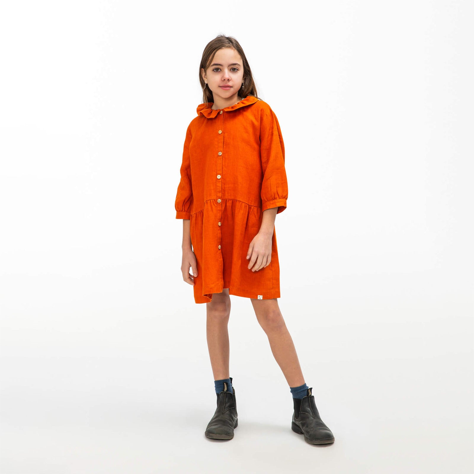 Robe Frill Collar Squash