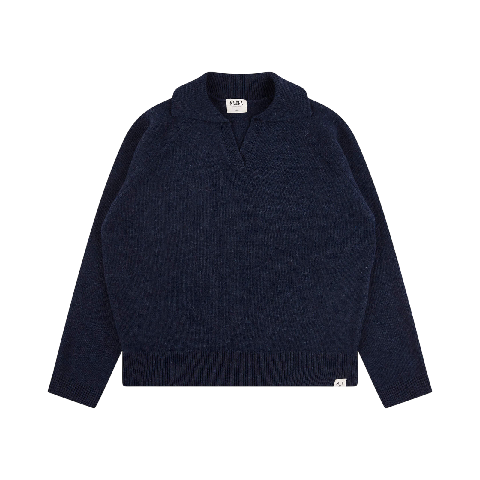 Strickpullover Polo Navy