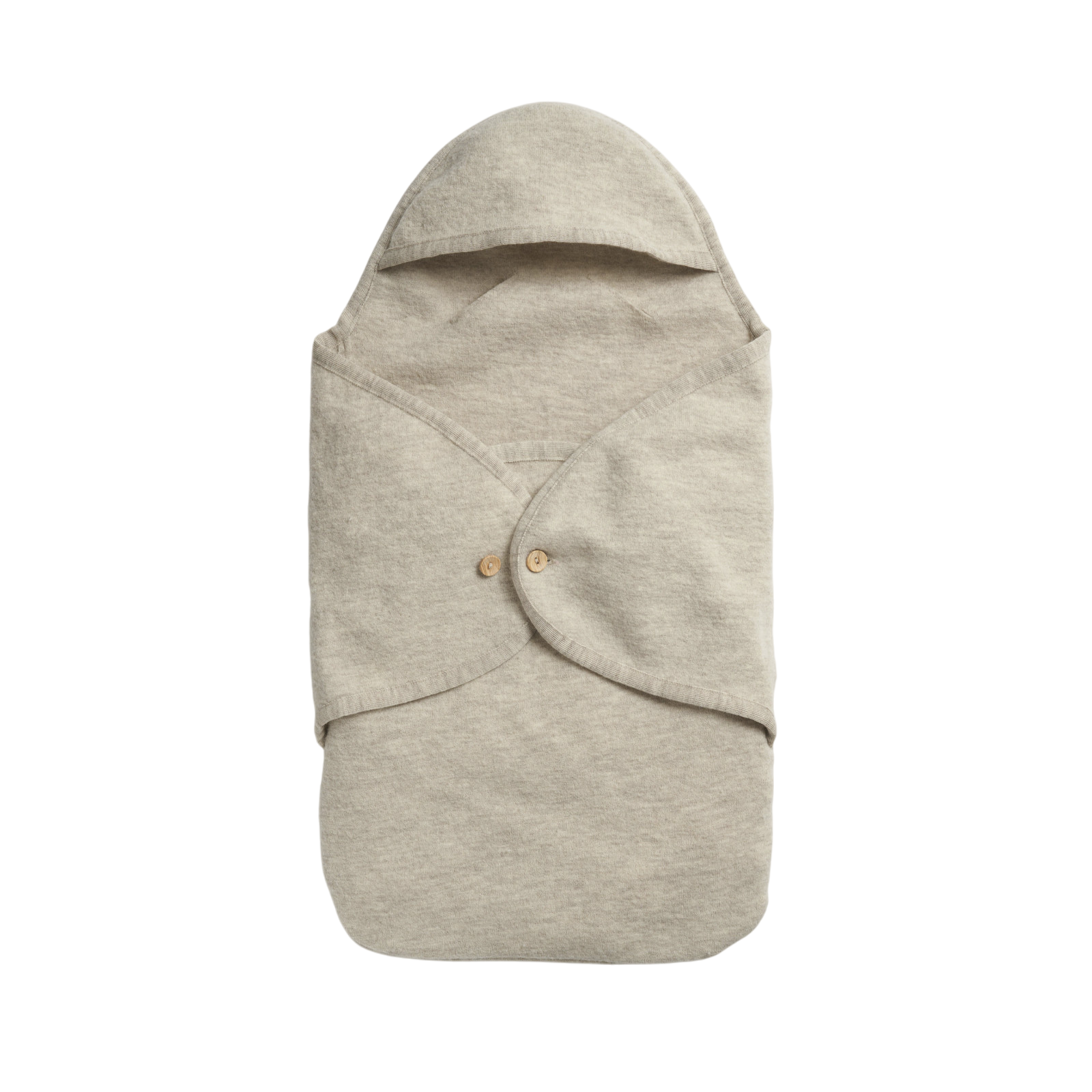 Decke für Babyschale Merinowolle natur