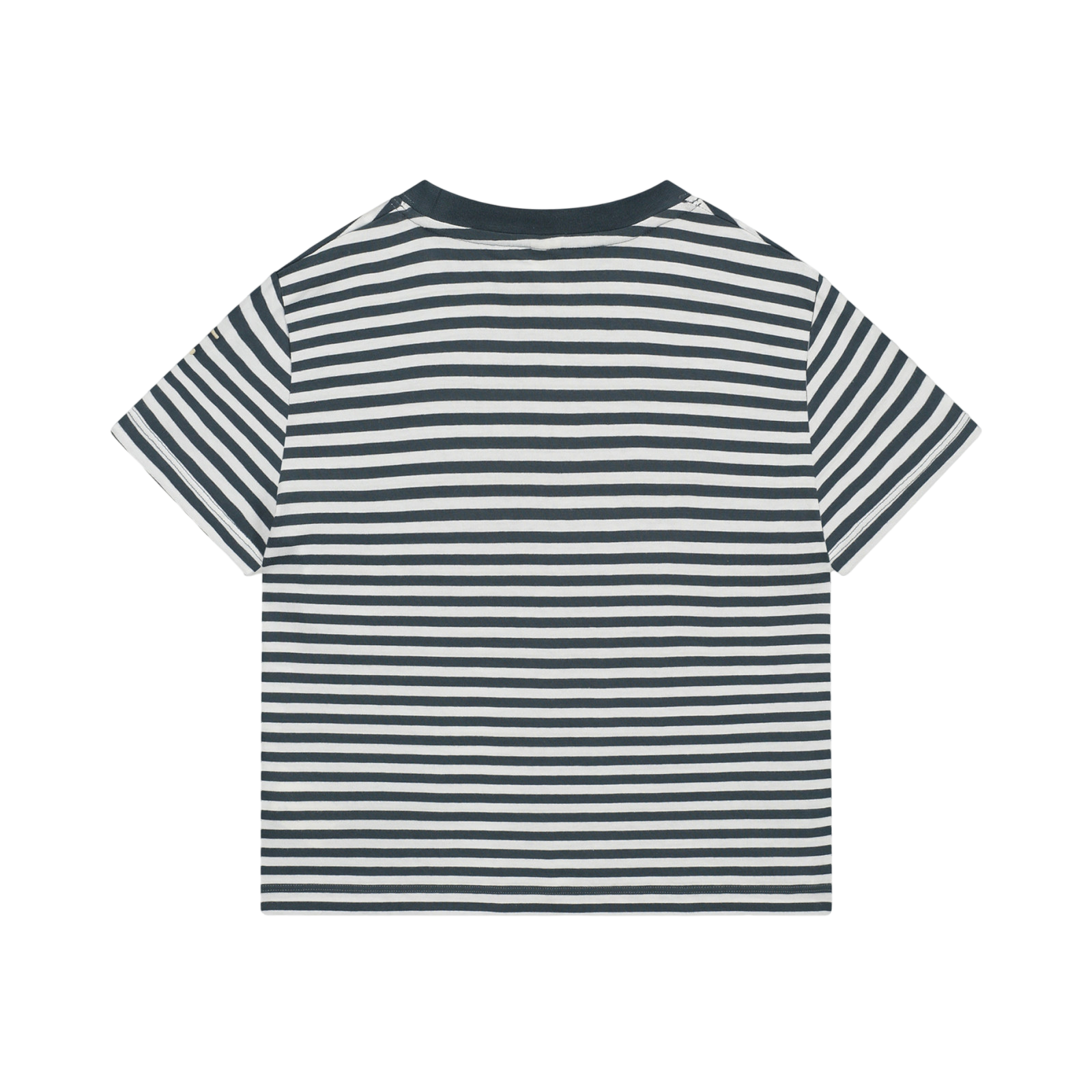 T-shirt bleu gris blanc