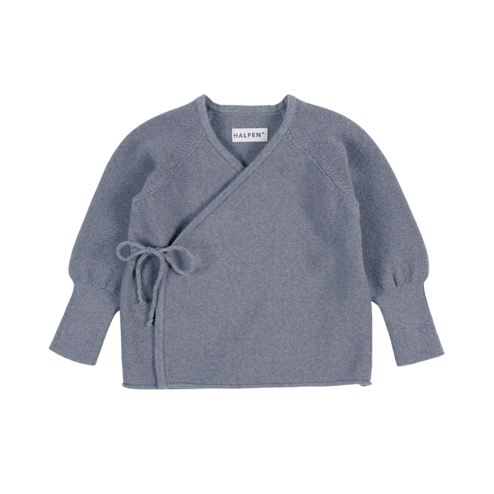 Baby Feinstrick Schlüttli Merinowolle rauchblau