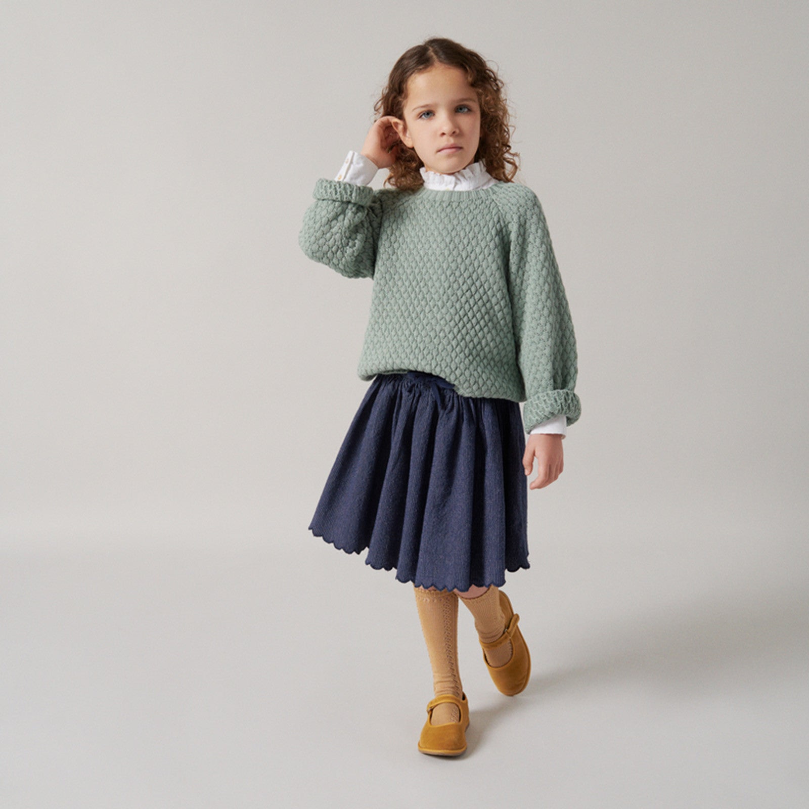 Rock Sana Scallop Chambray Blue