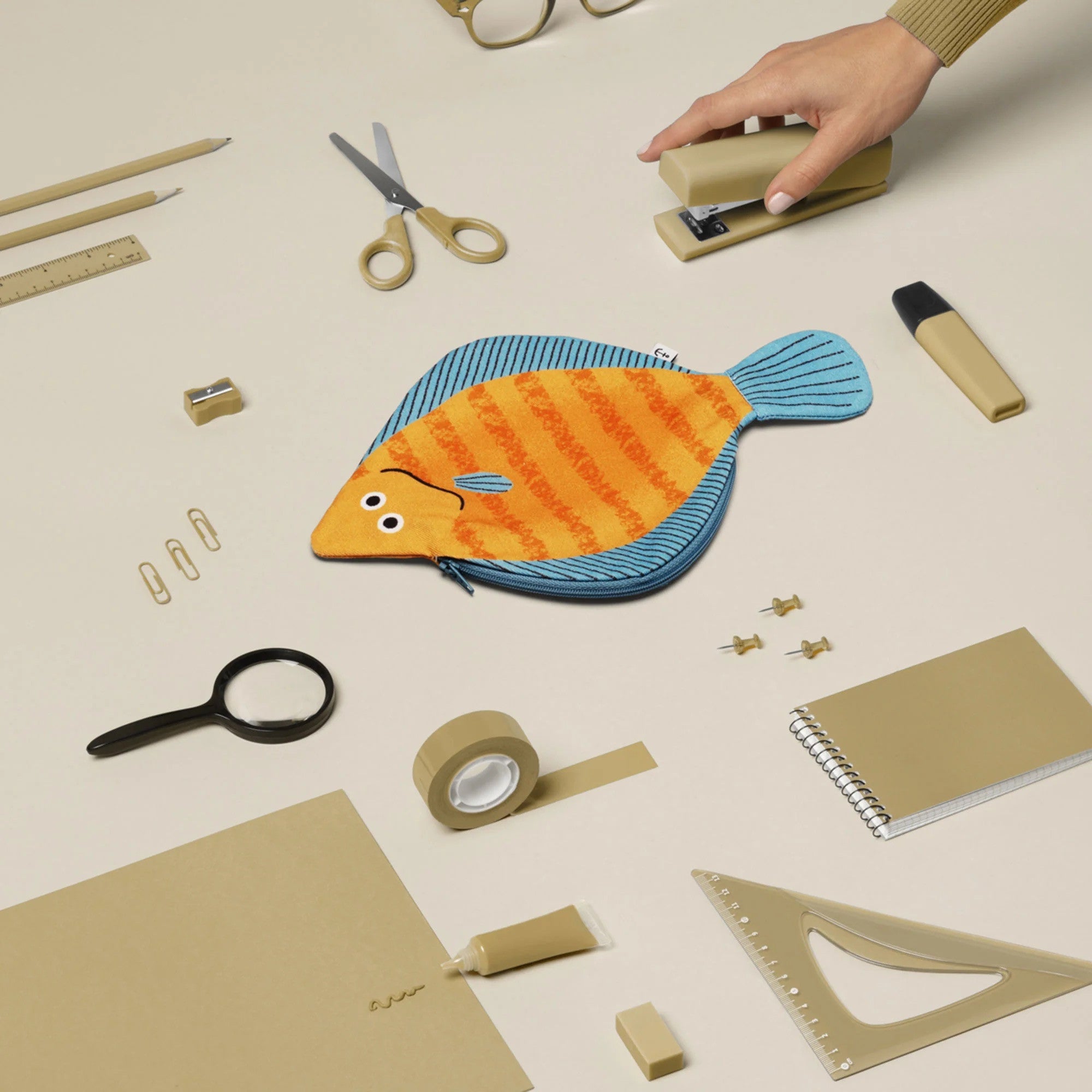 Pochette Plaice Yellow