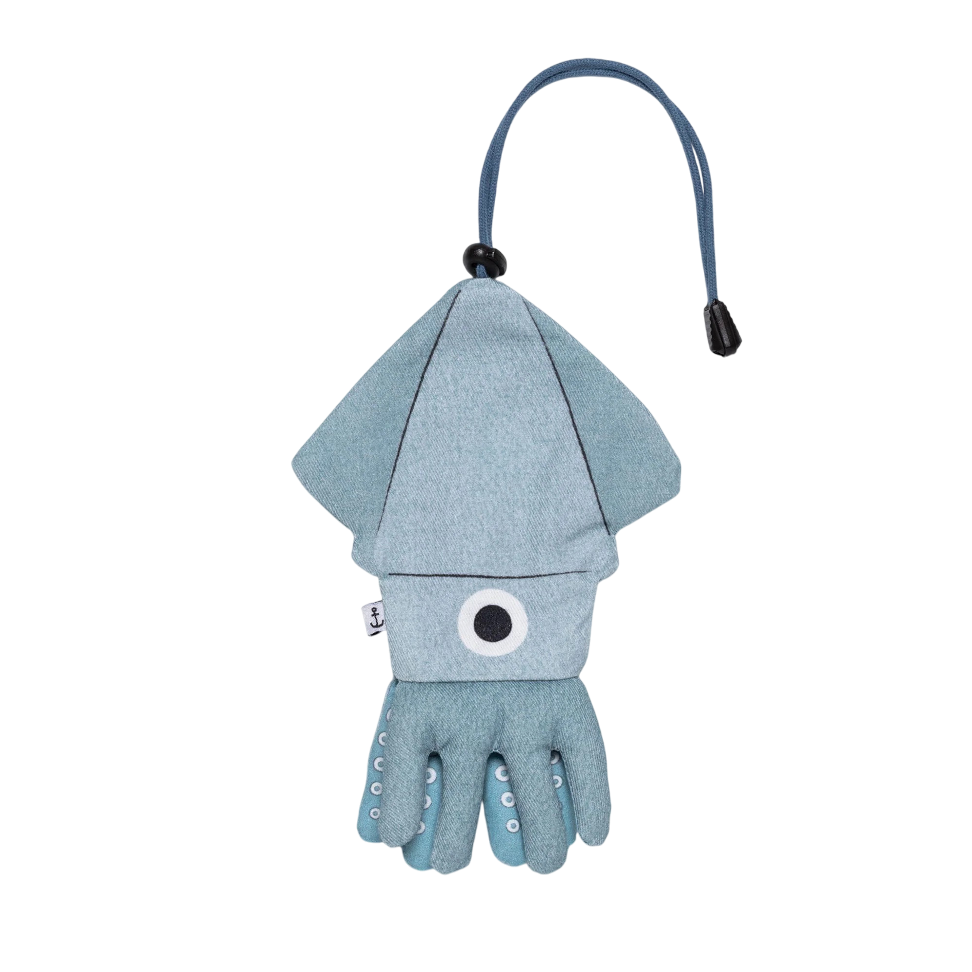 Schlüsselanhänger Squid Blue