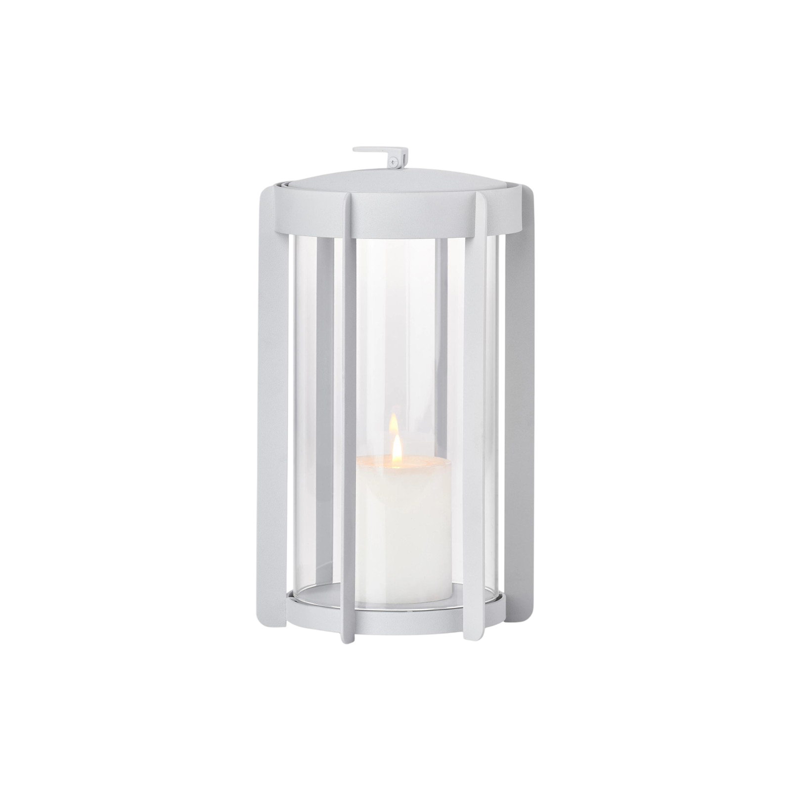 Laterne Firefly S 25 cm, Hellgrau