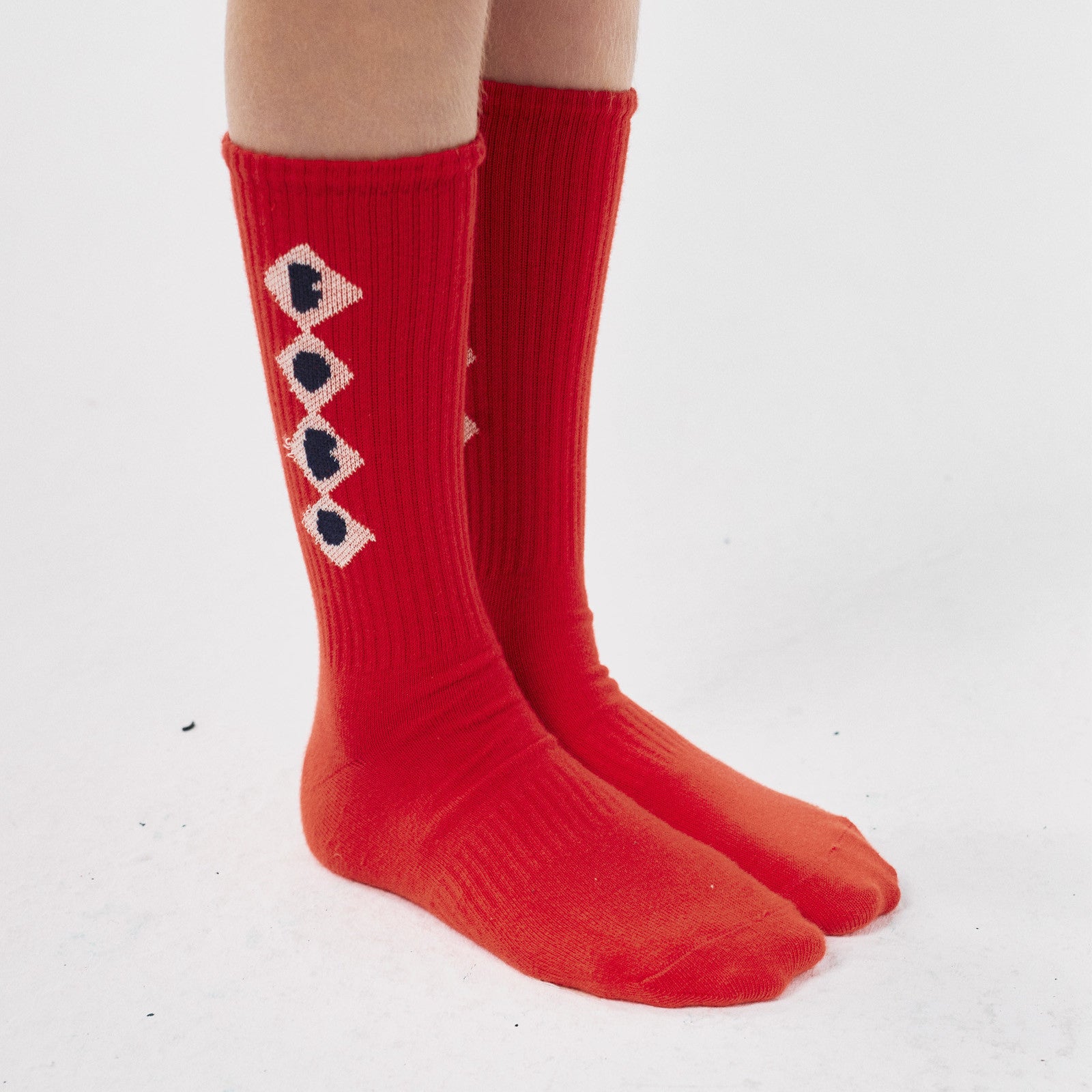 Socken Bobo Diamonds Red