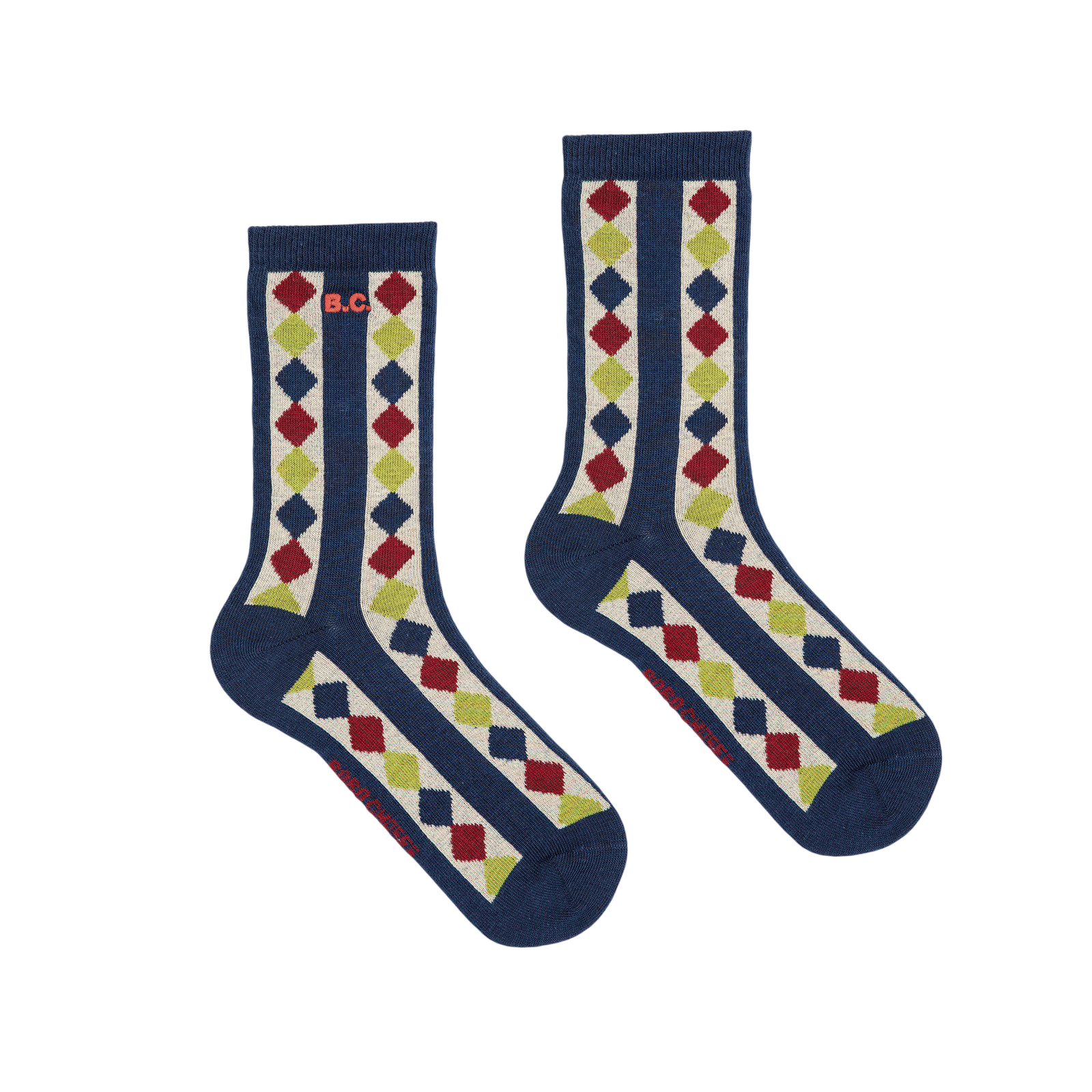 Socken Fairy Dog and Diamonds Multicolor