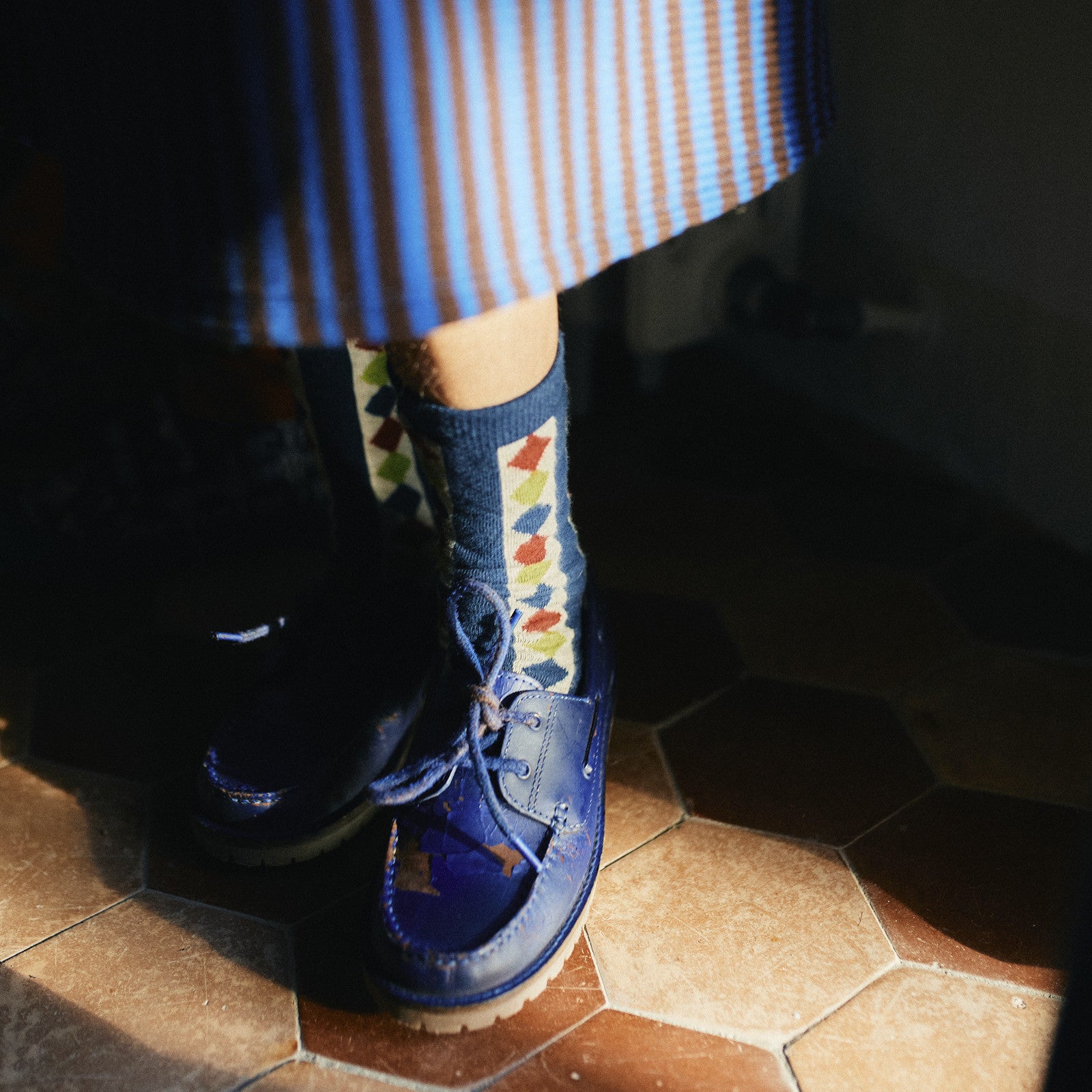 Socks Fairy Dog and Diamonds Multicolor