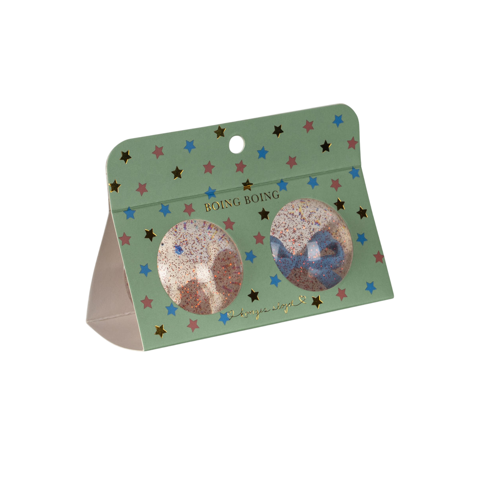 Balle en caoutchouc, set de 2, Poodle Bow