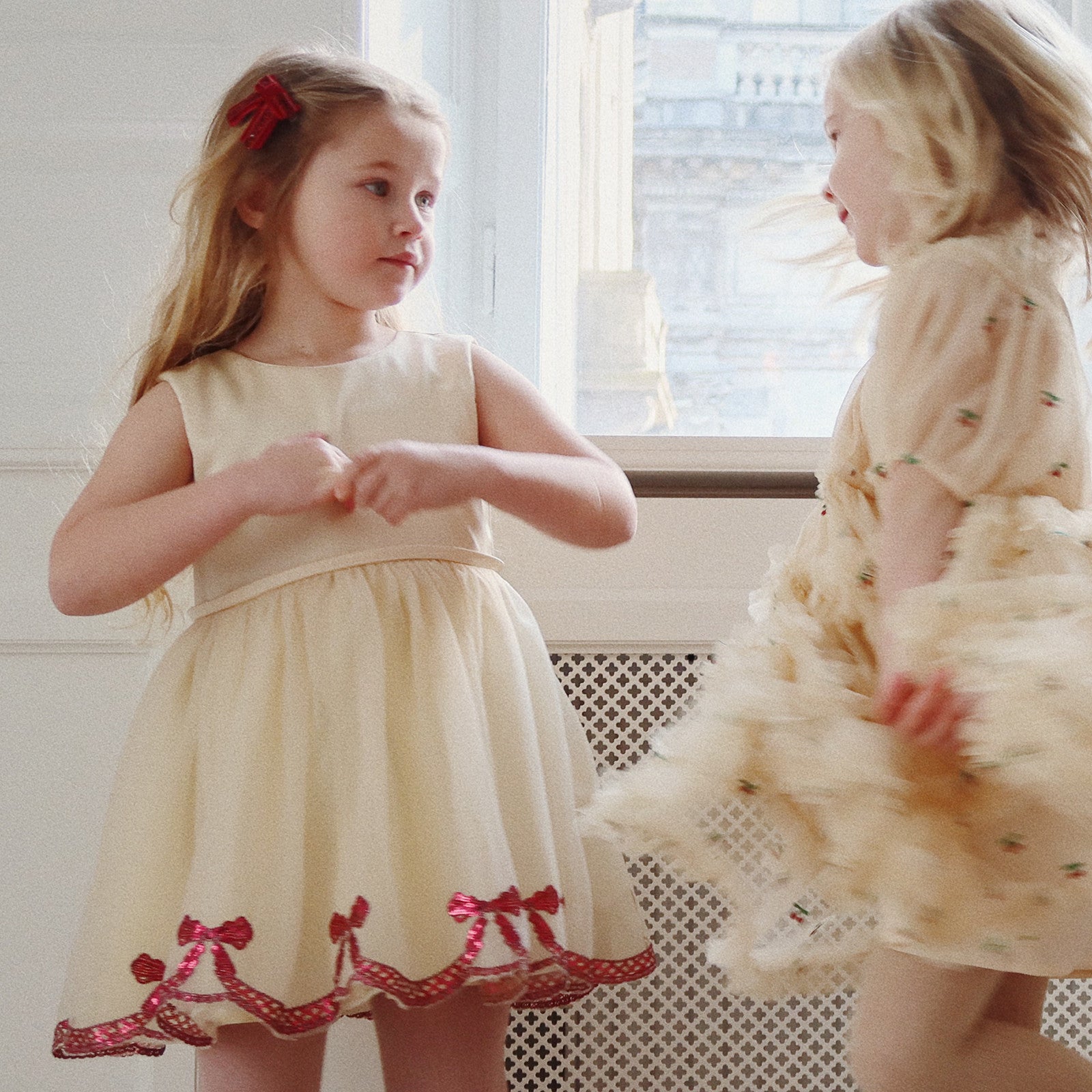 Robe Bowie Sequin sable brésilien