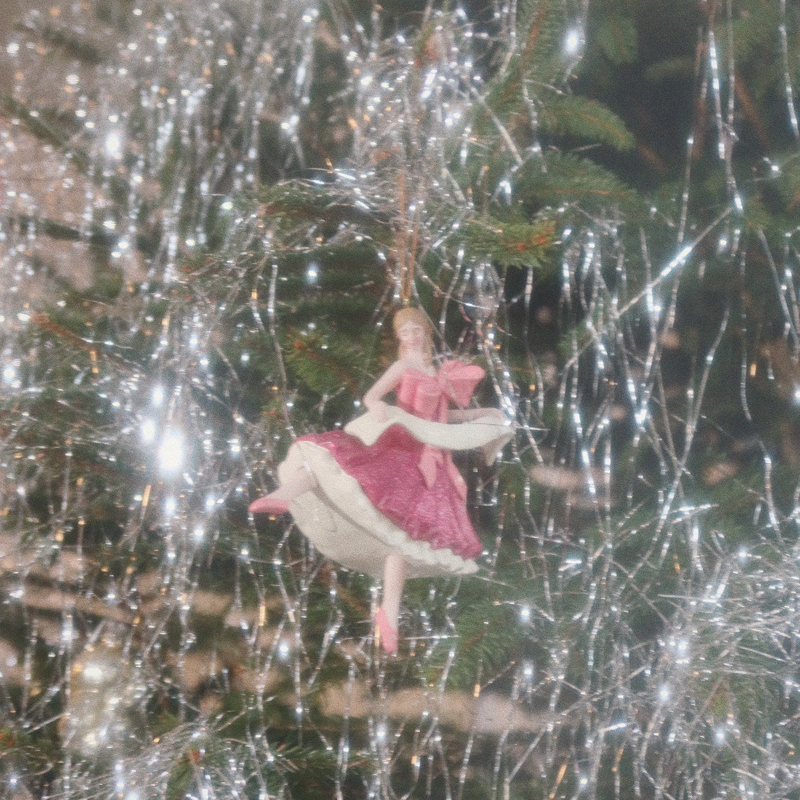 Weihnachtsschmuck Ornament Bow Ballerina