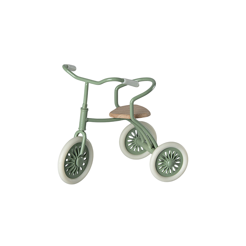 Tricycle souris Maileg vert