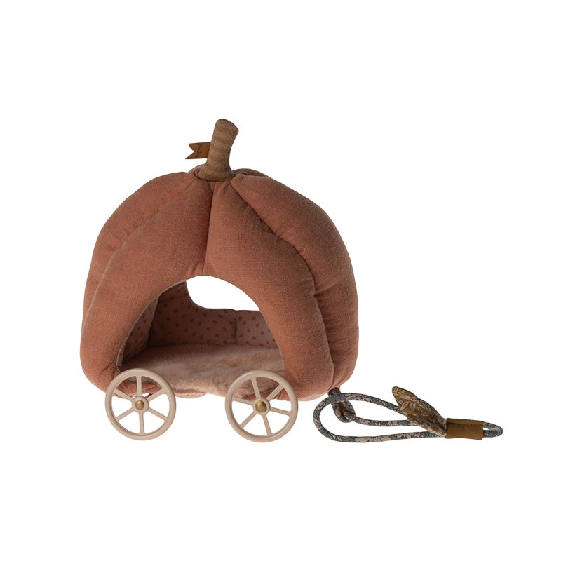 Maileg souris chariot citrouille