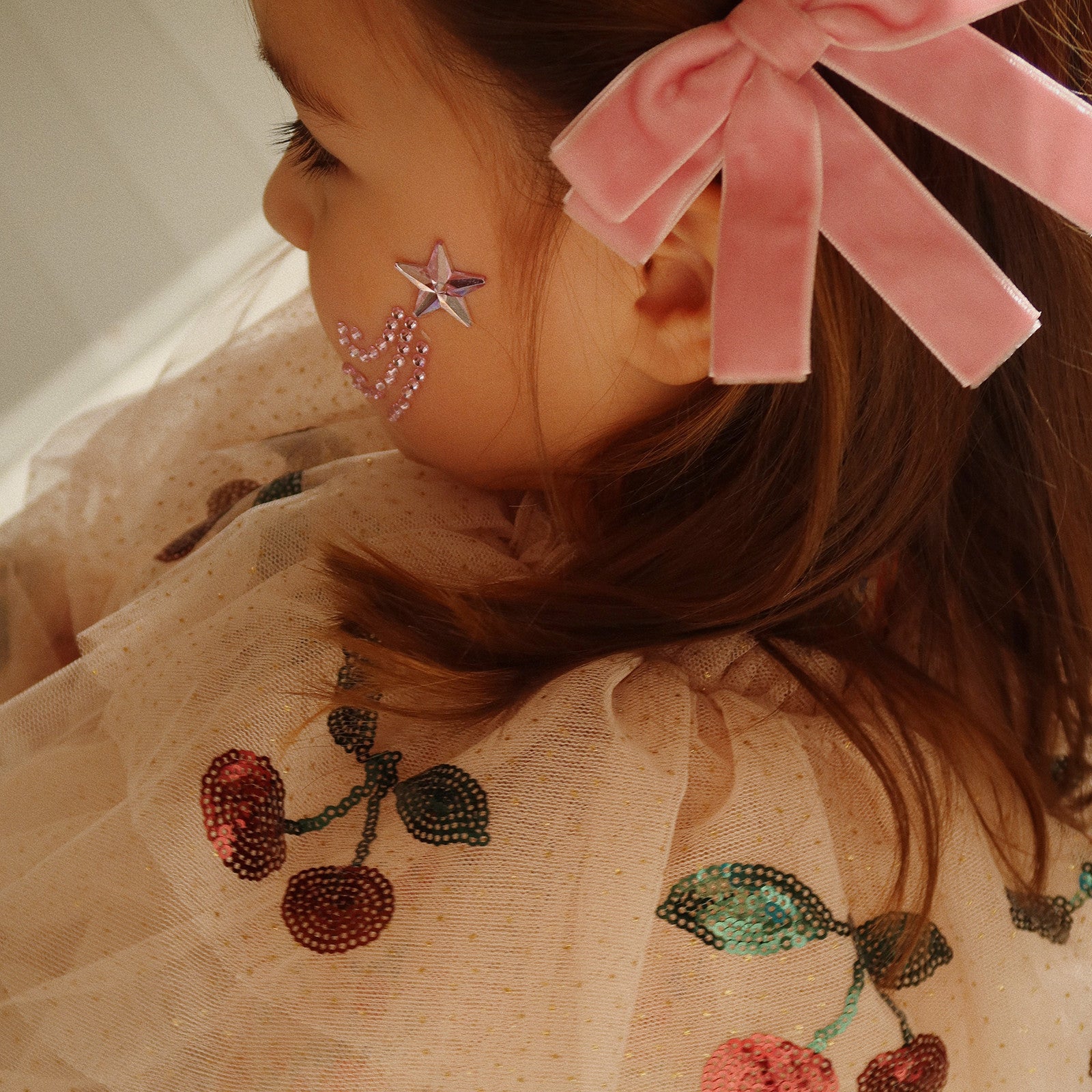 Princess costume Sequin Gold Blush