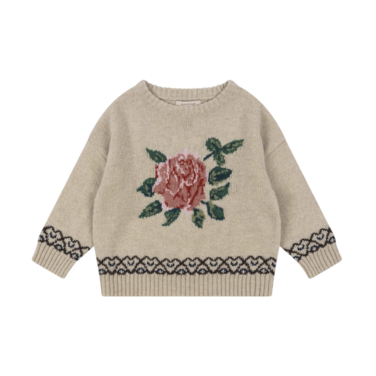 Pull Carola Off White Melange