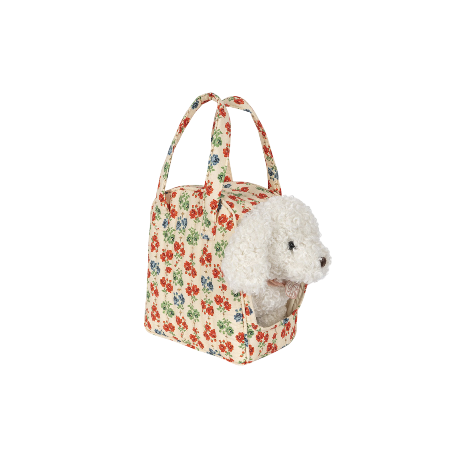 Plush puppy Yvette Off White